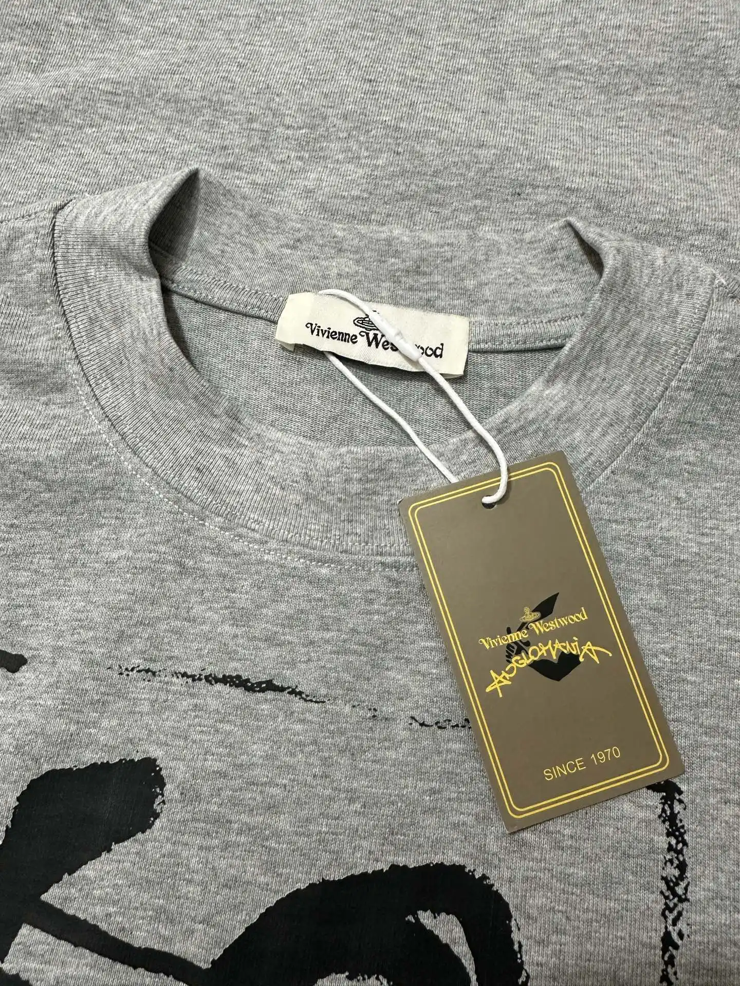 LIES Graffiti Print Heavyweight Cotton T-Shirt D21523143 — view 6