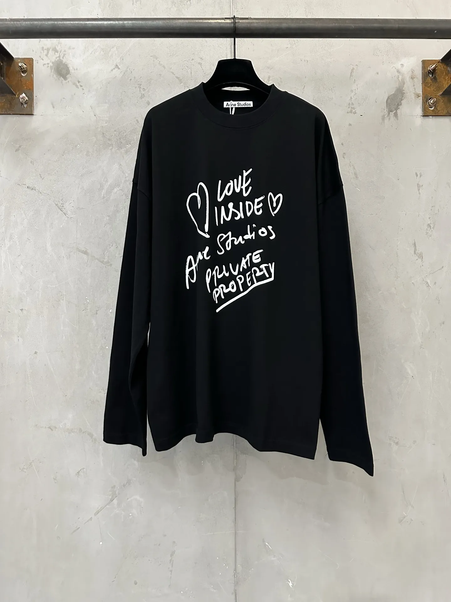 Acne Studios Love Inside Long-Sleeve T-Shirt D22018879