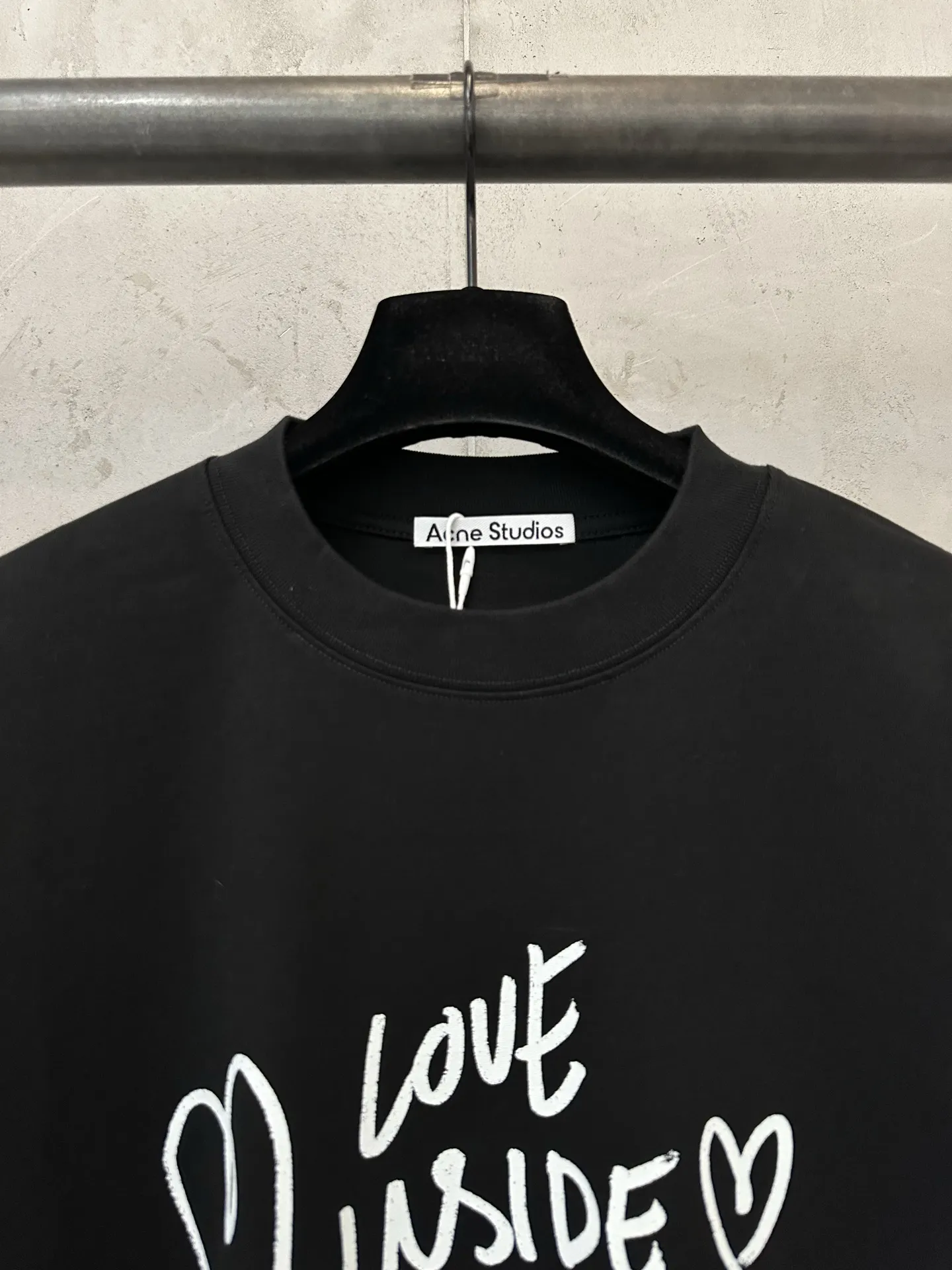 Acne Studios Love Inside Long-Sleeve T-Shirt D22018879 — view 5