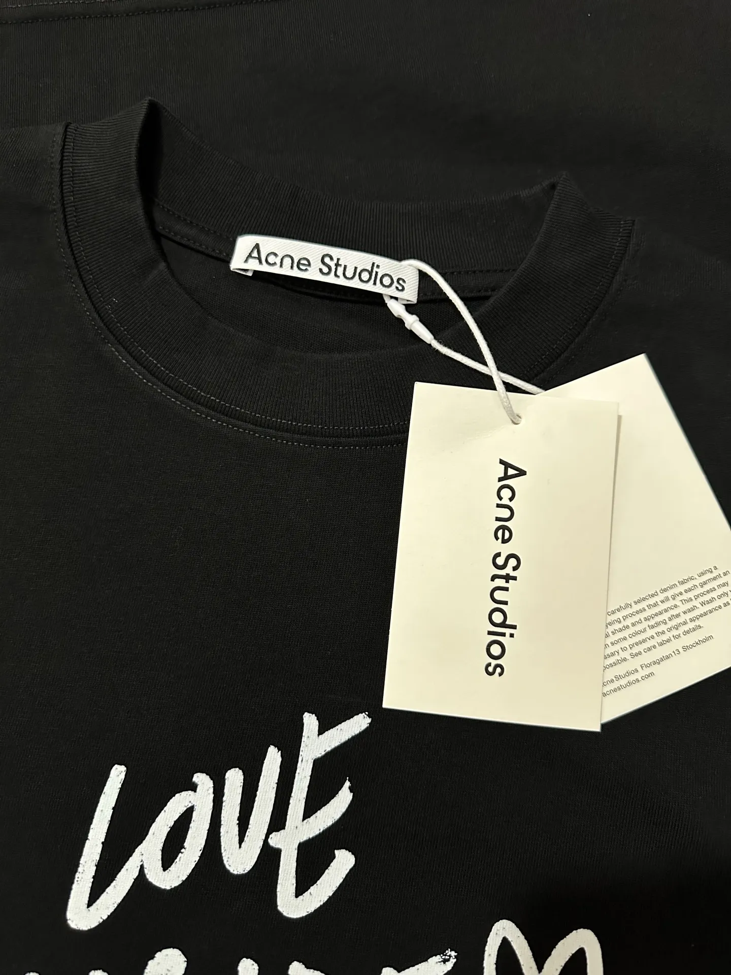 Acne Studios Love Inside Long-Sleeve T-Shirt D22018879 — view 6