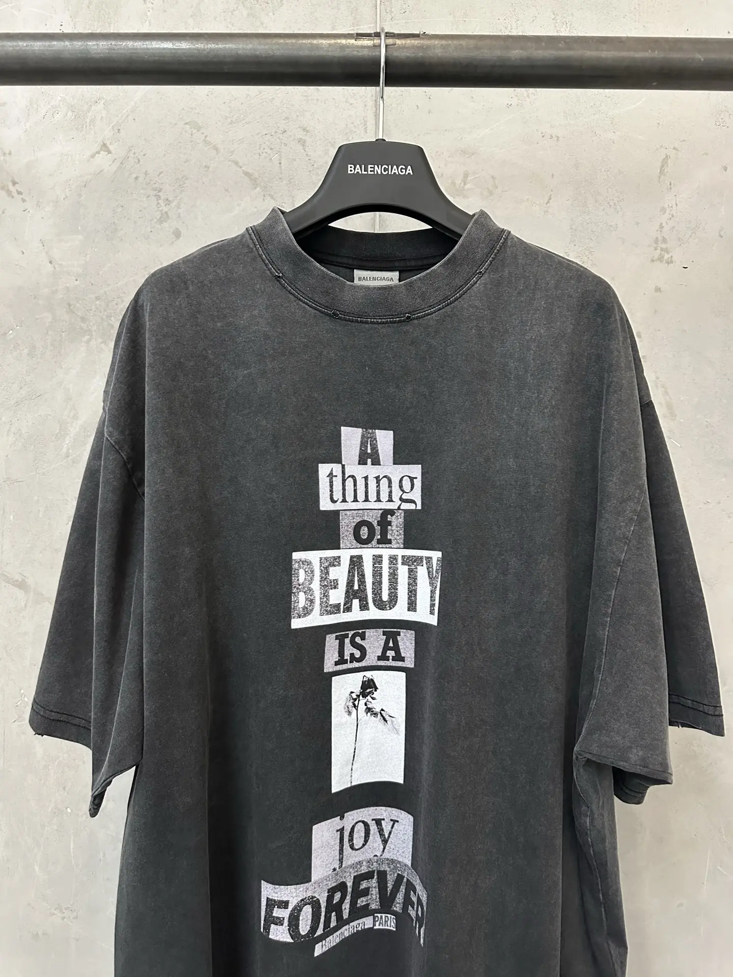 Vintage-Wash Graphic Print T-Shirt D22022236 — view 3
