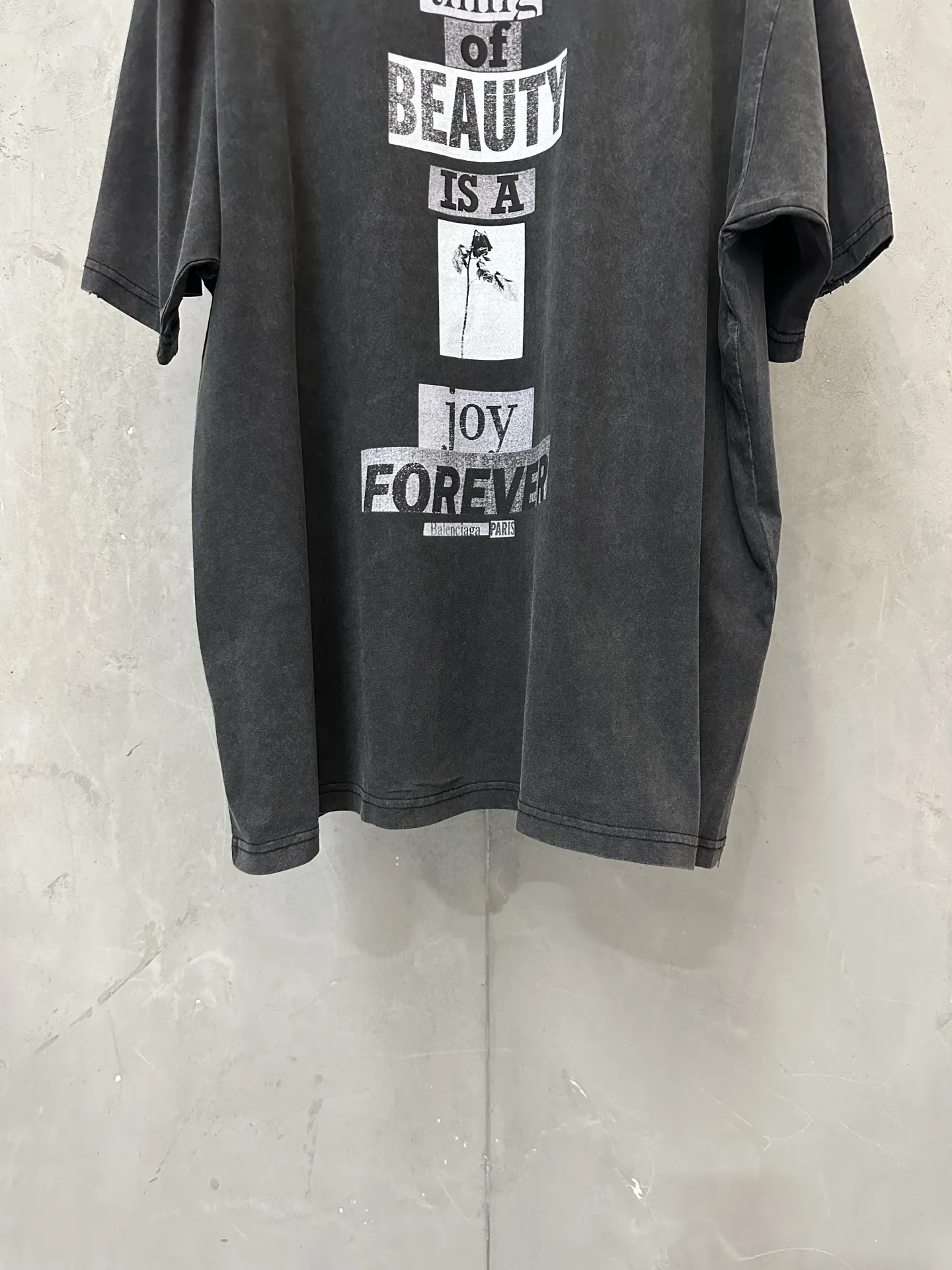 Vintage-Wash Graphic Print T-Shirt D22022236 — view 4