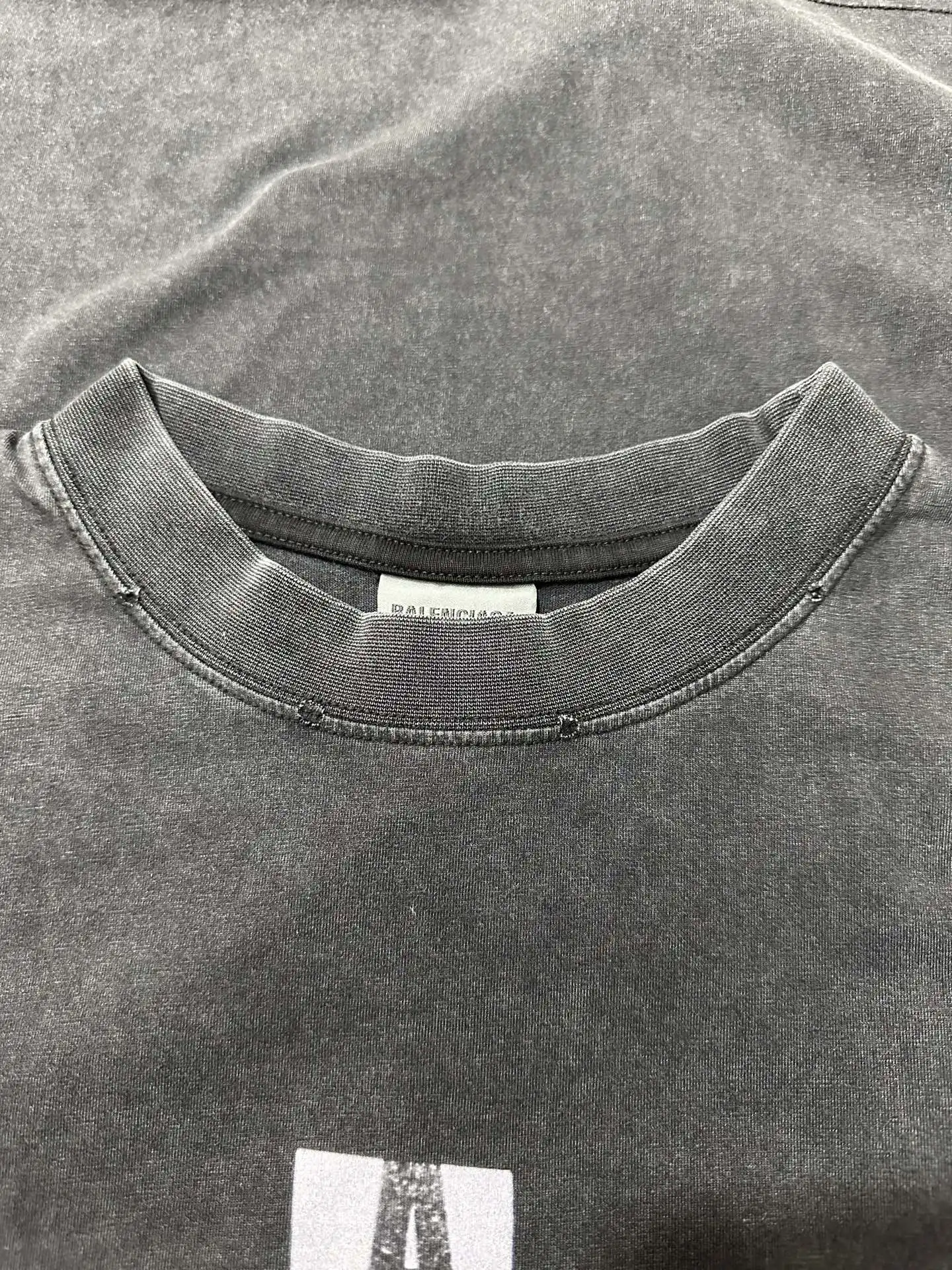 Vintage-Wash Graphic Print T-Shirt D22022236 — view 6