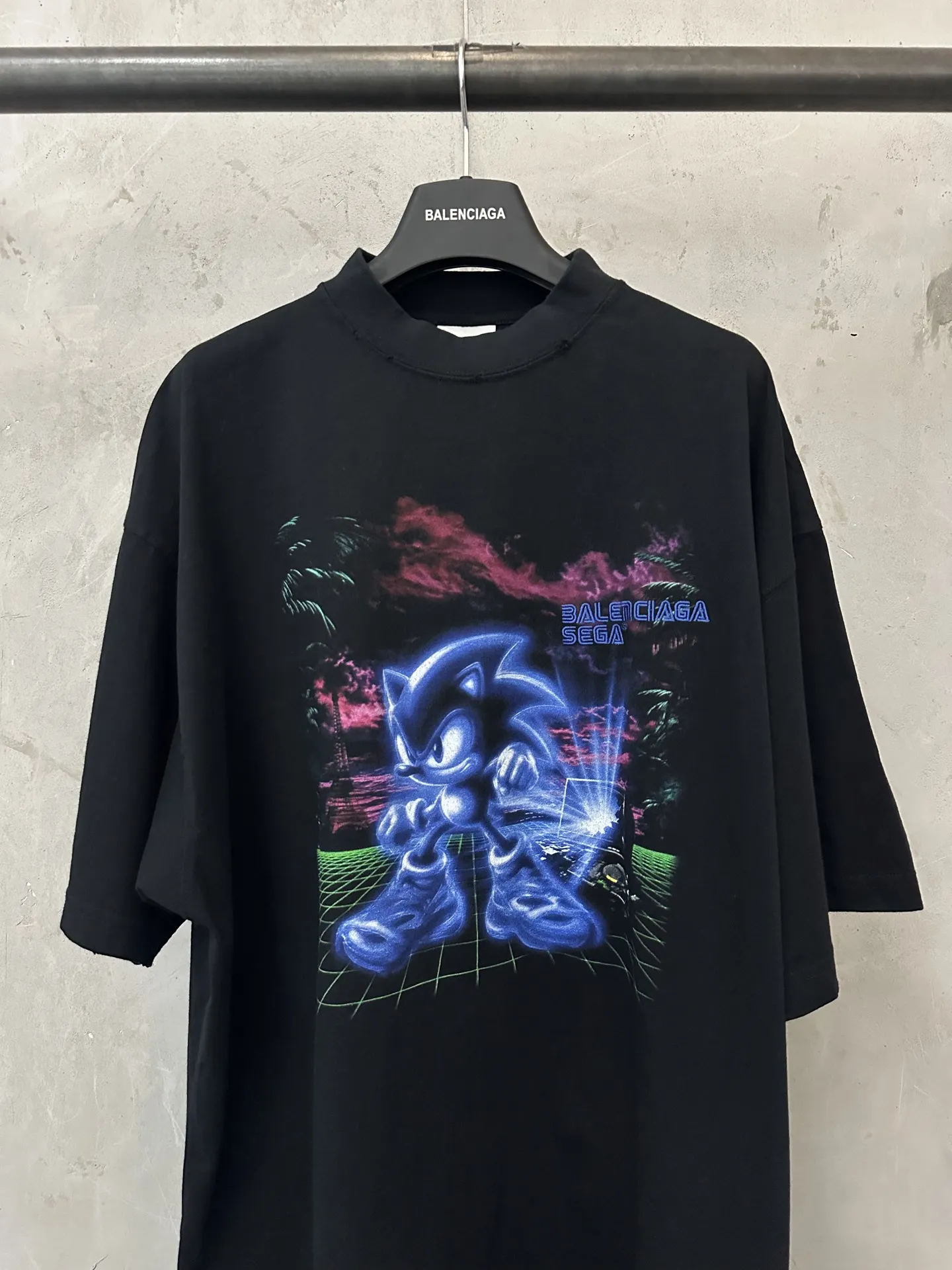 Balenciaga x Sega Sonic the Hedgehog T-Shirt D22018939 — view 3