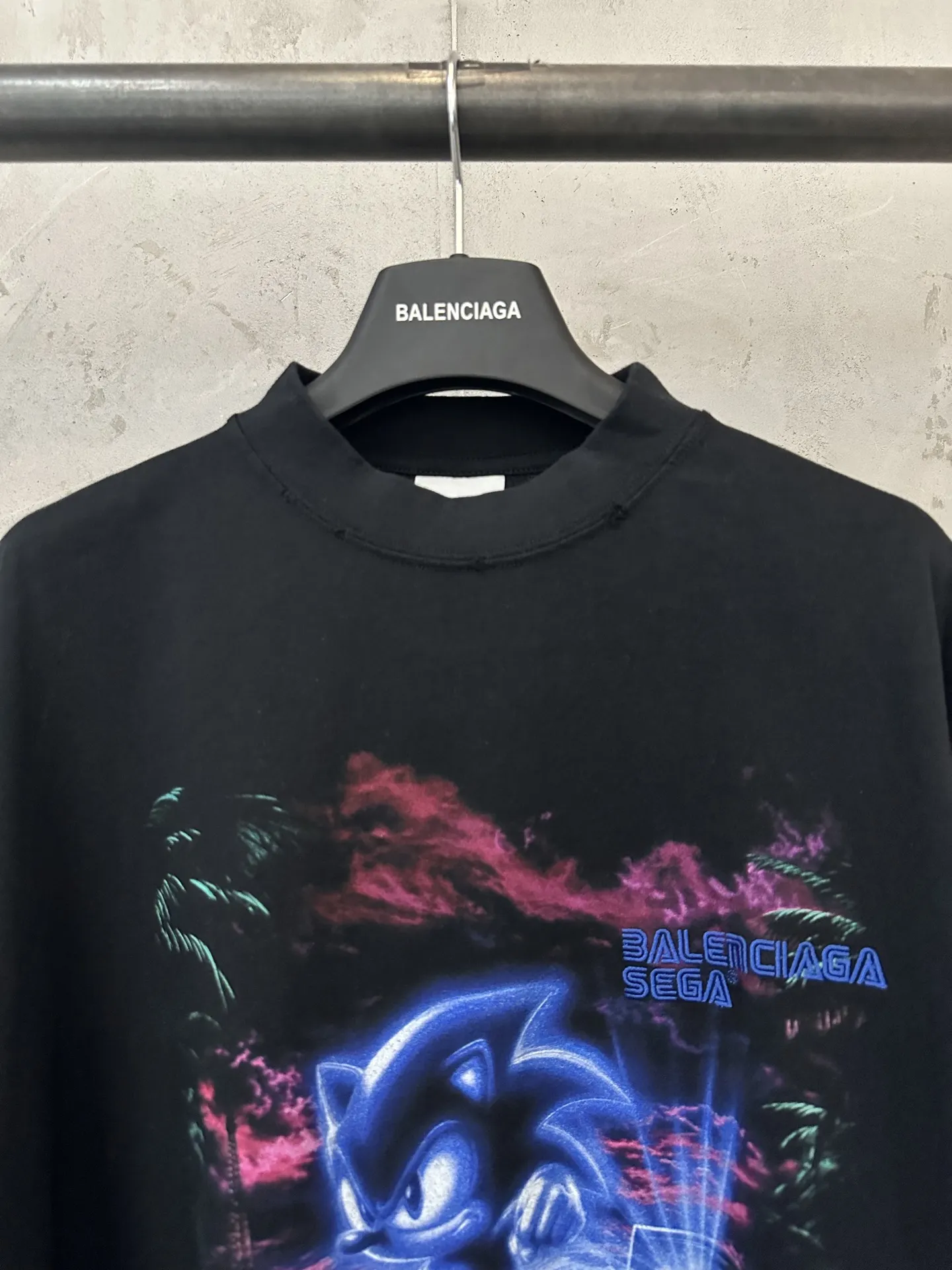 Balenciaga x Sega Sonic the Hedgehog T-Shirt D22018939 — view 5