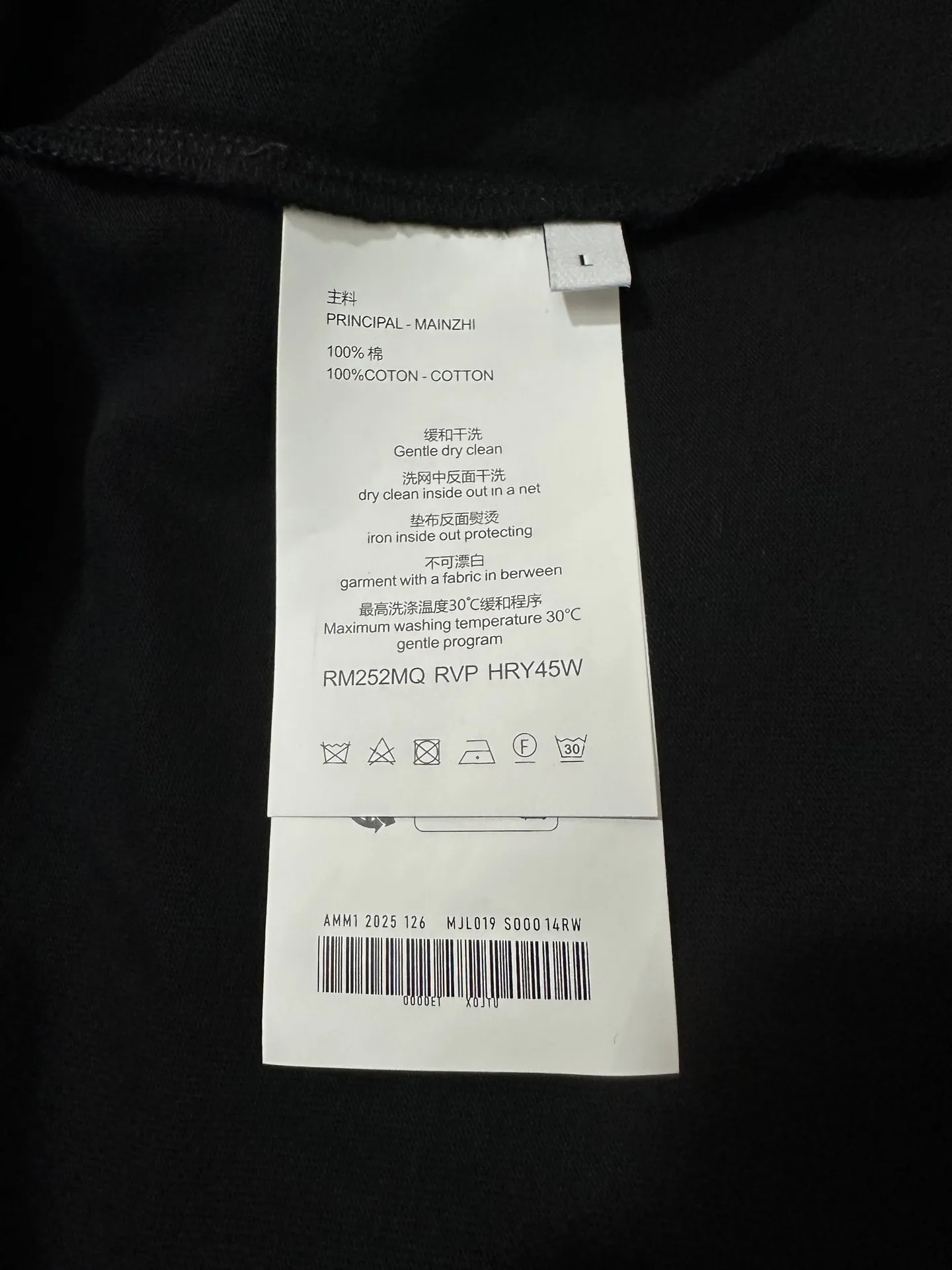 Triomphe Embroidered Long-Sleeve T-Shirt D22018872 — view 9