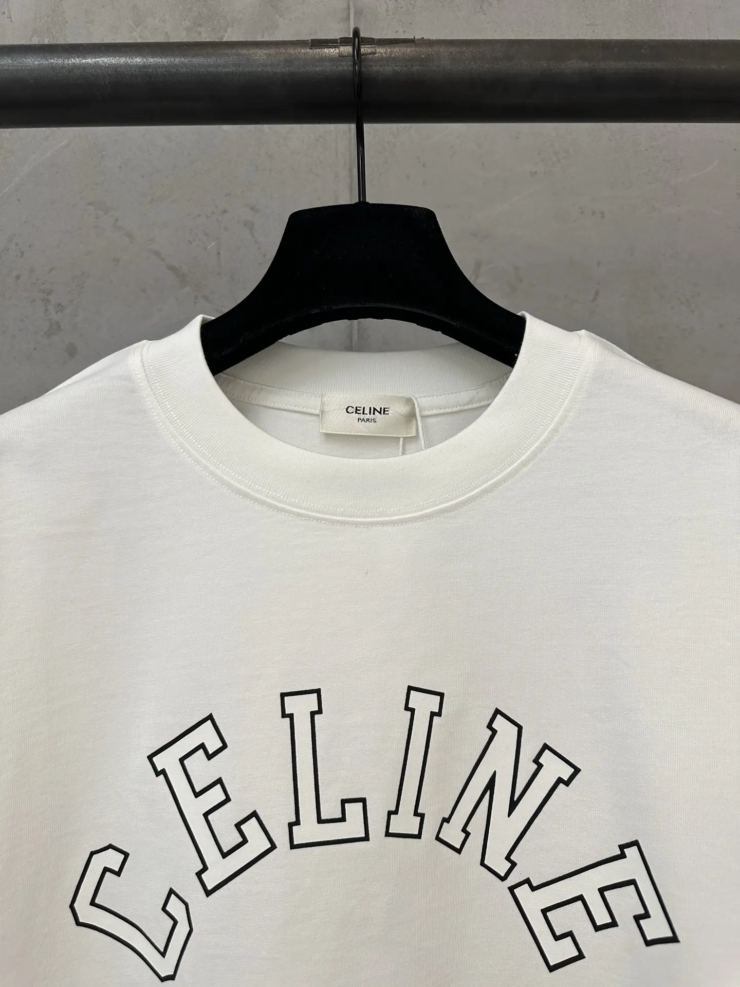 Logo Print Long-Sleeve Cotton T-Shirt D22023120 — view 5