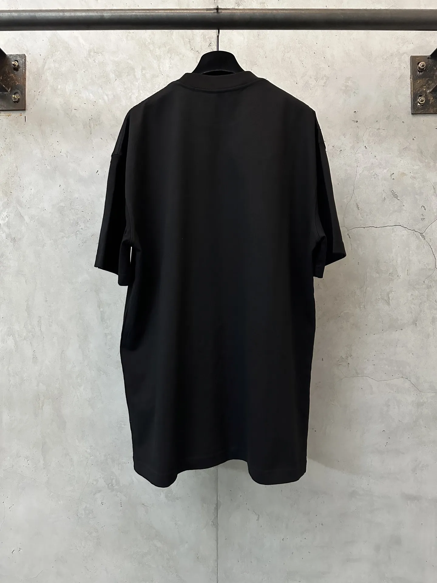Chain-Print Heavyweight Cotton T-Shirt D22011915 — view 2