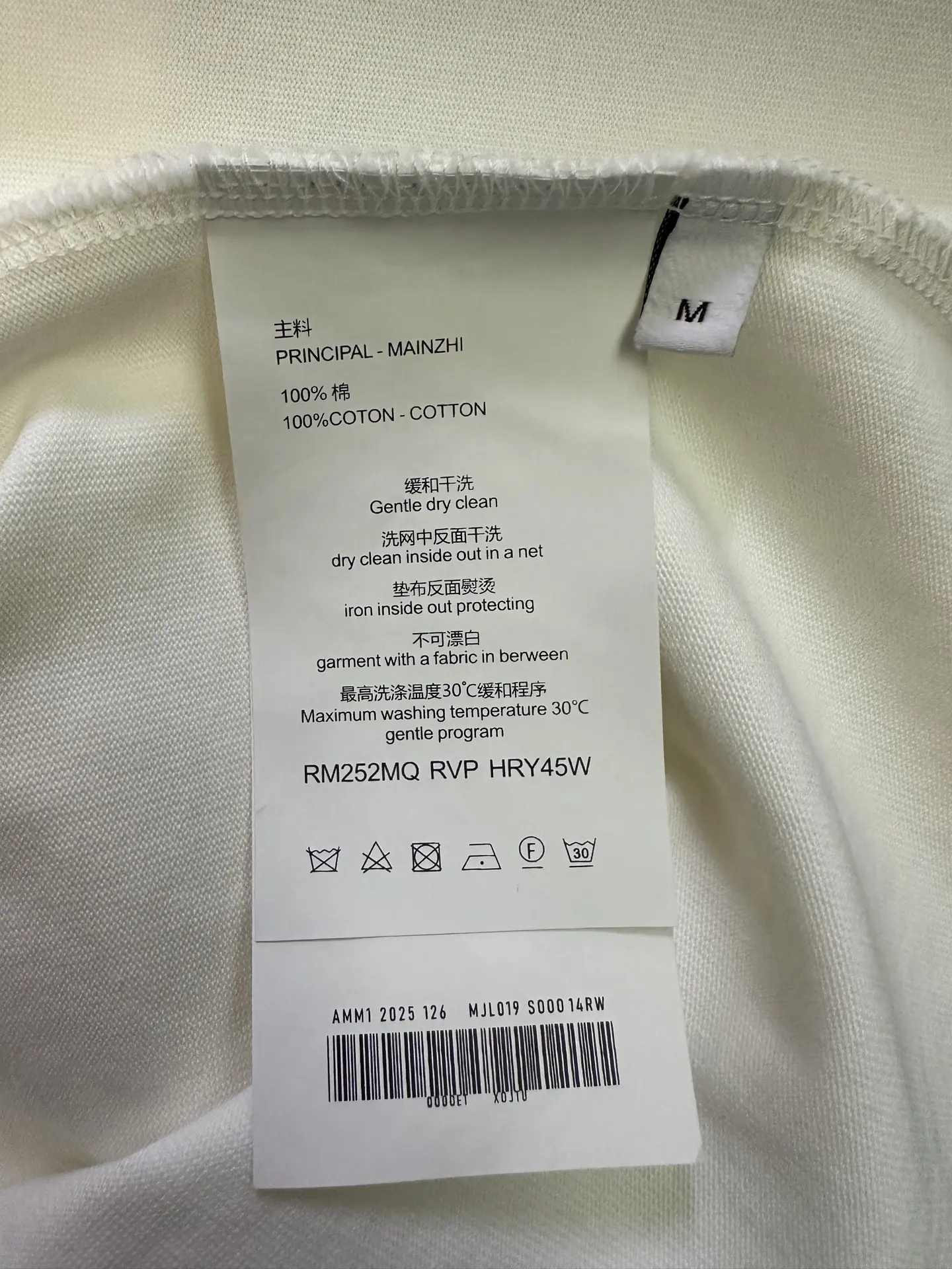 Logo Print Heavyweight Cotton T-Shirt D22015310 — view 9