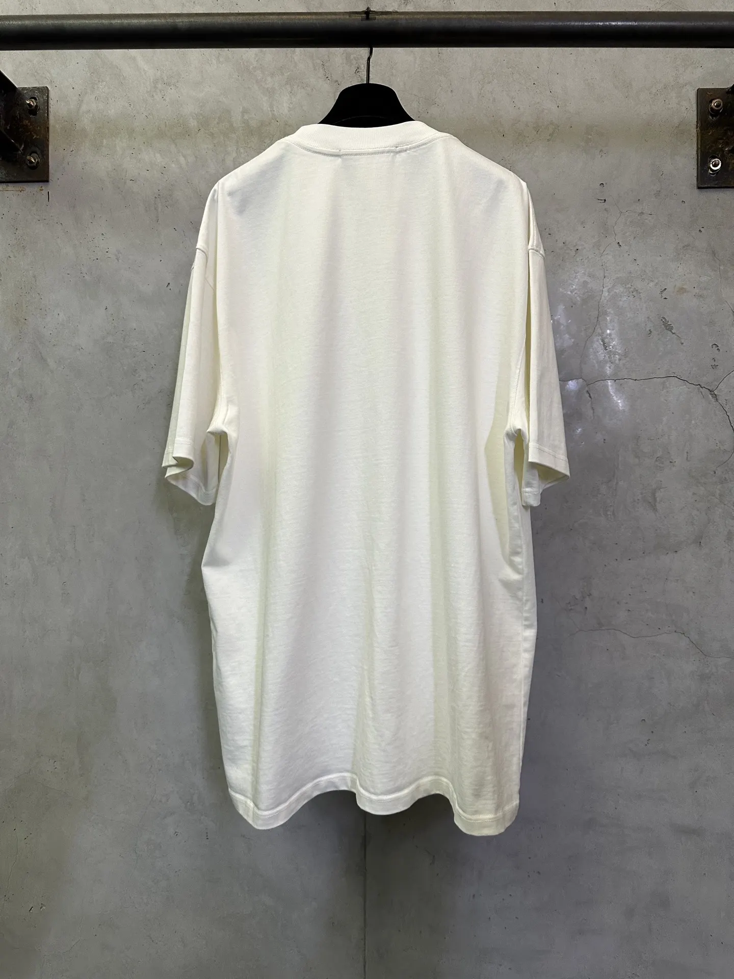 Logo Print Heavyweight Cotton T-Shirt D22012392 — view 2