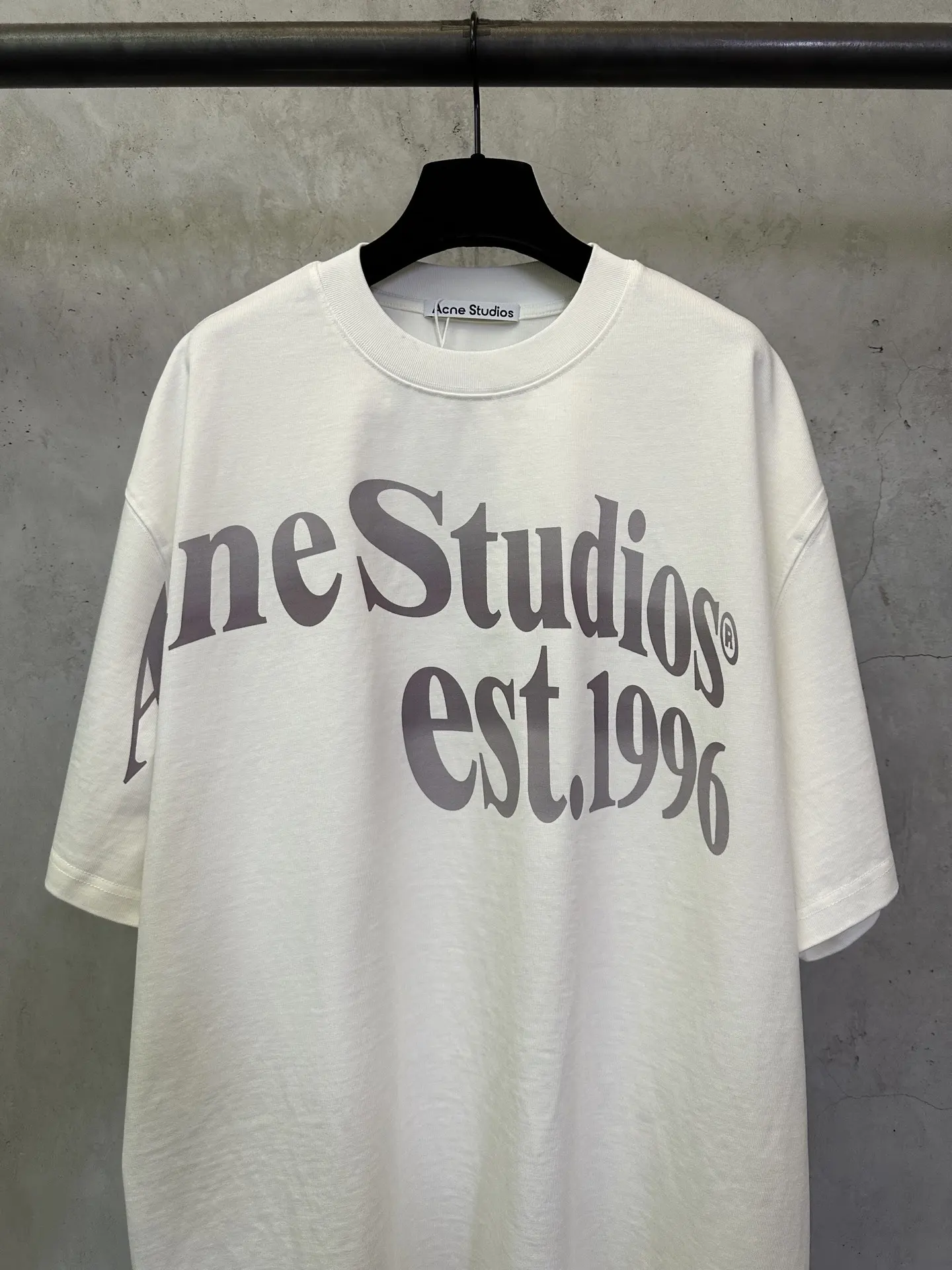 Logo Print Heavyweight Cotton T-Shirt D22012392 — view 3