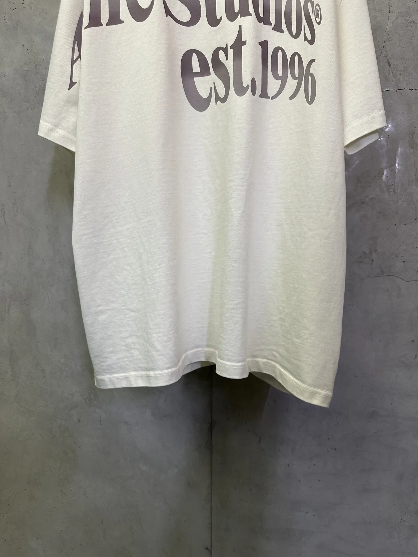 Logo Print Heavyweight Cotton T-Shirt D22012392 — view 4