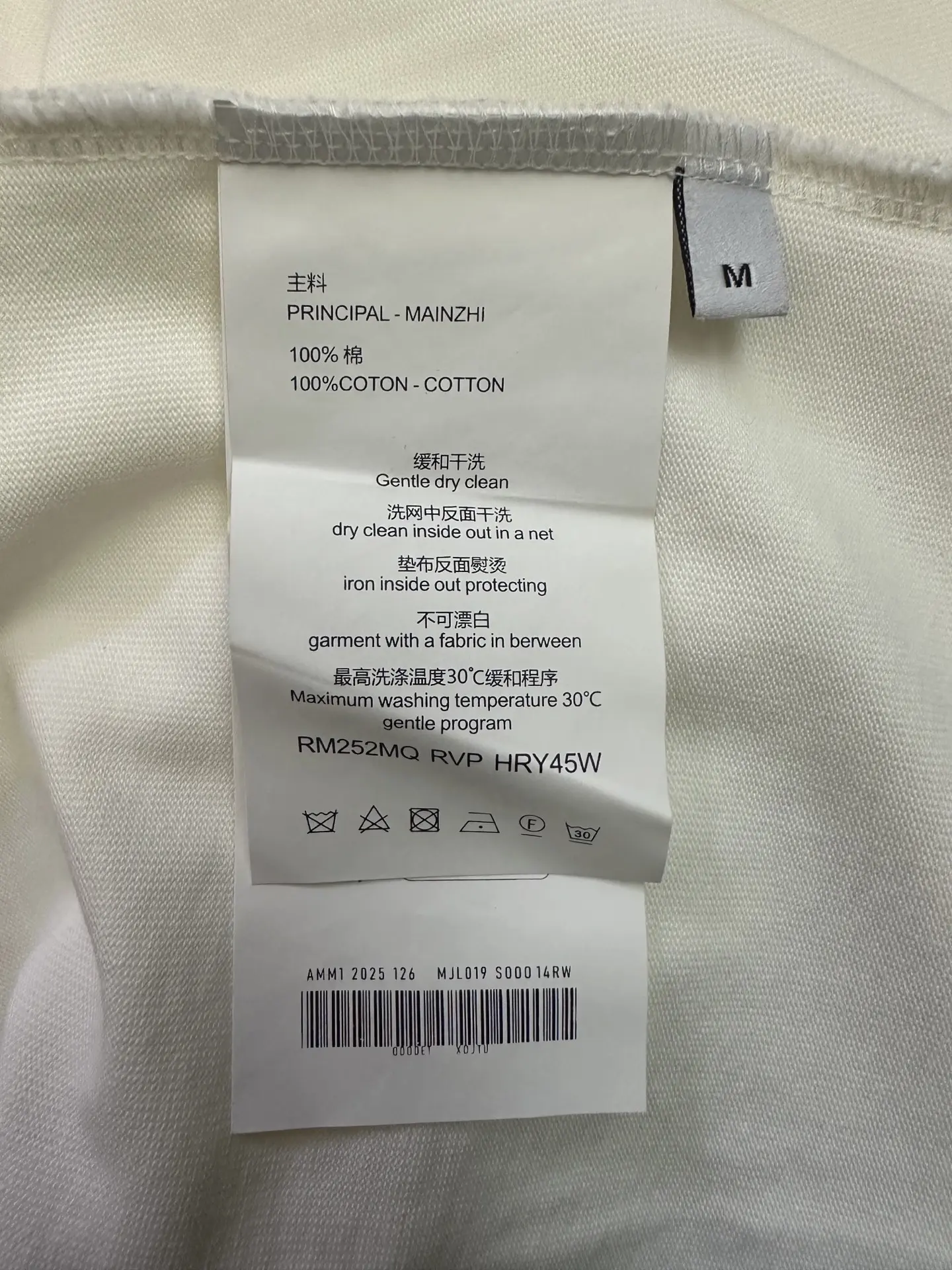 Logo Graphic Heavyweight Cotton T-Shirt D22012468 — view 9