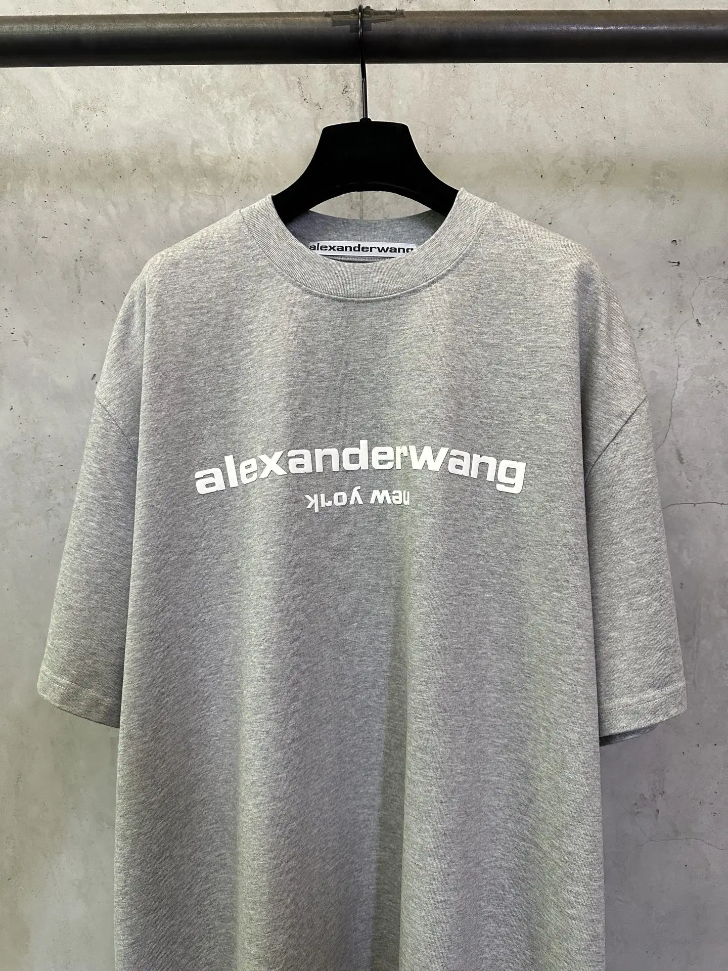 Logo Puff-Print Heavyweight Cotton T-Shirt D22012360 — view 3