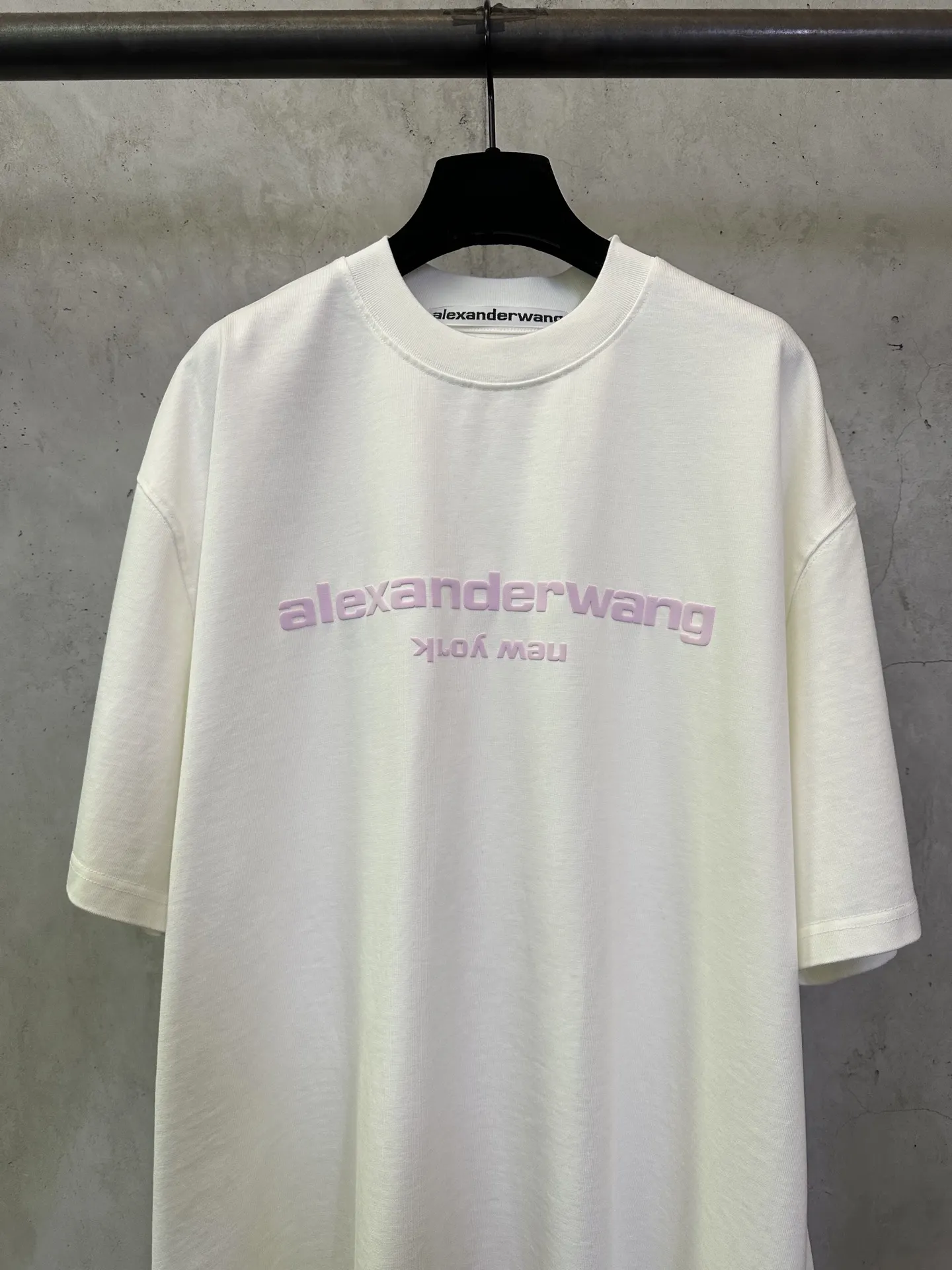 Logo Puff-Print Heavyweight Cotton T-Shirt D22012362 — view 3