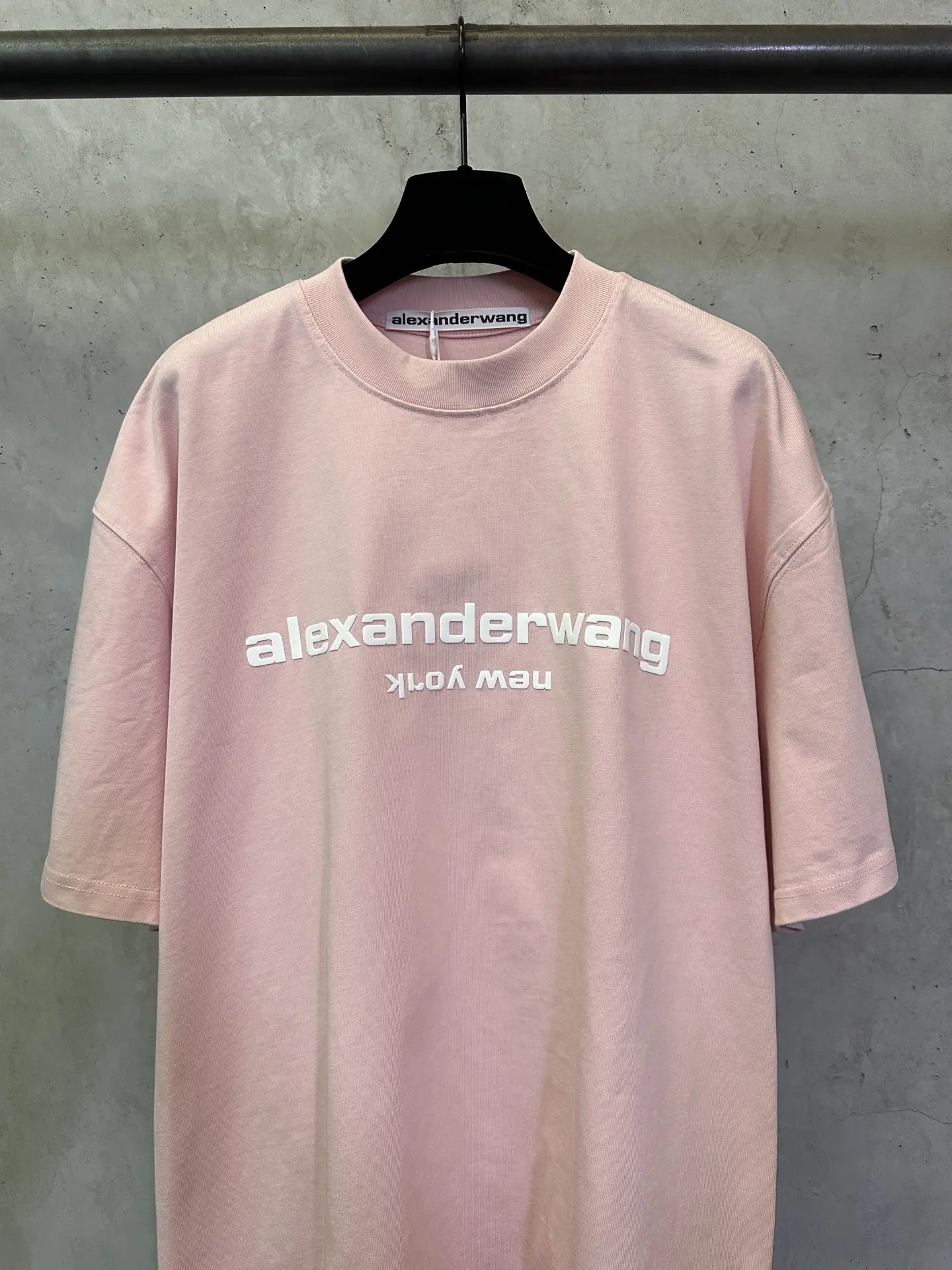 Logo Puff-Print Heavyweight Cotton T-Shirt D22012359 — view 3