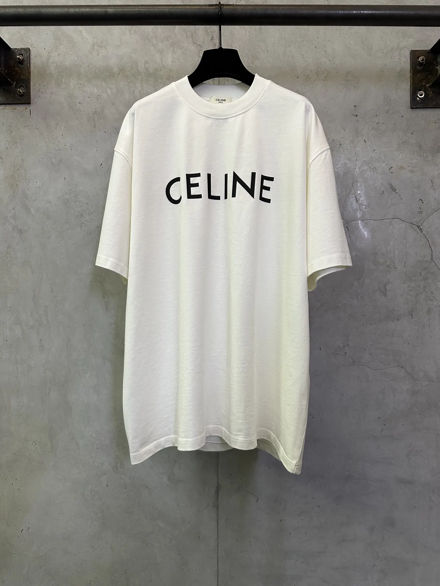 Logo Print Heavyweight Cotton T-Shirt D22015290
