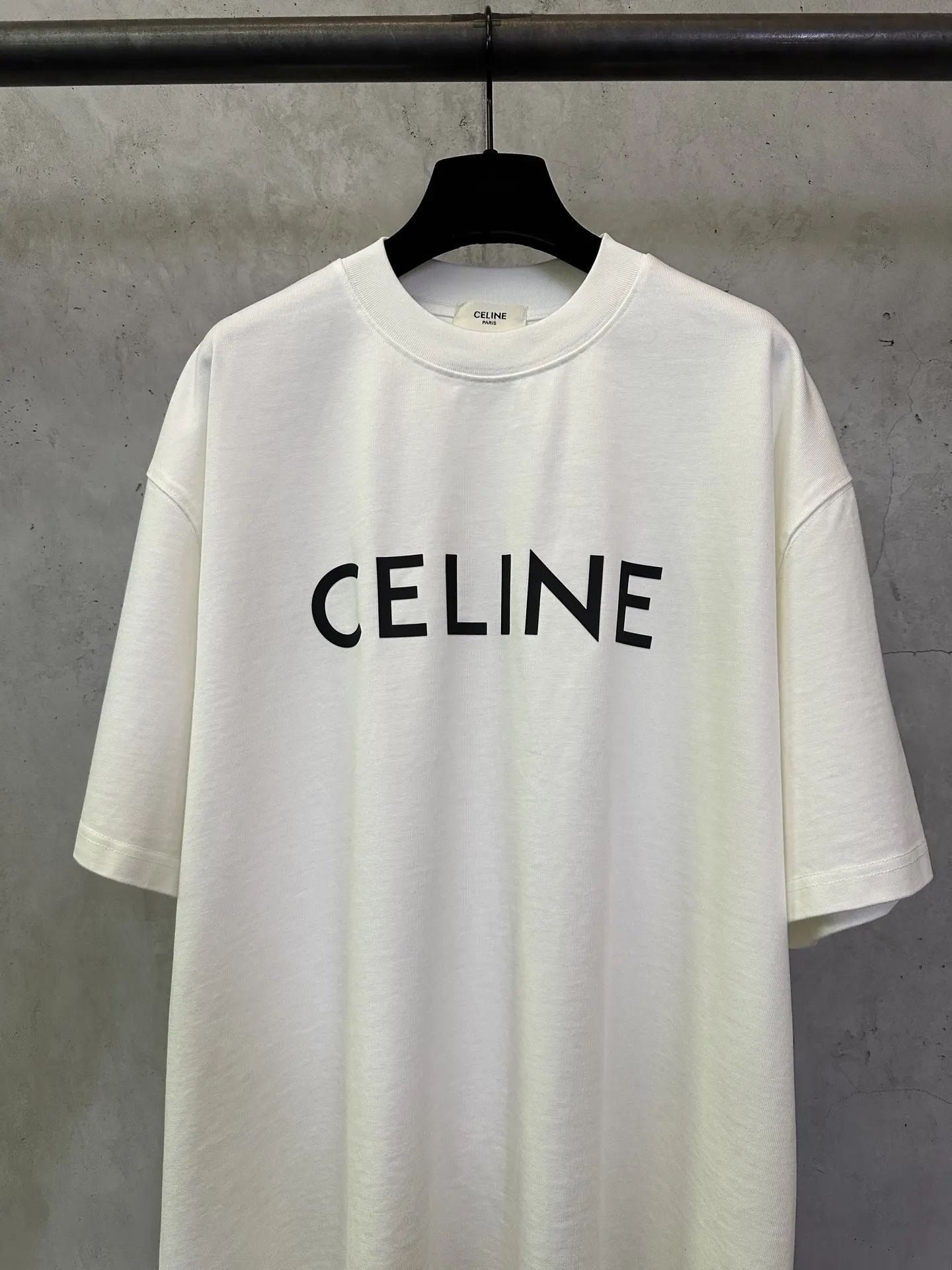Logo Print Heavyweight Cotton T-Shirt D22015290 — view 3