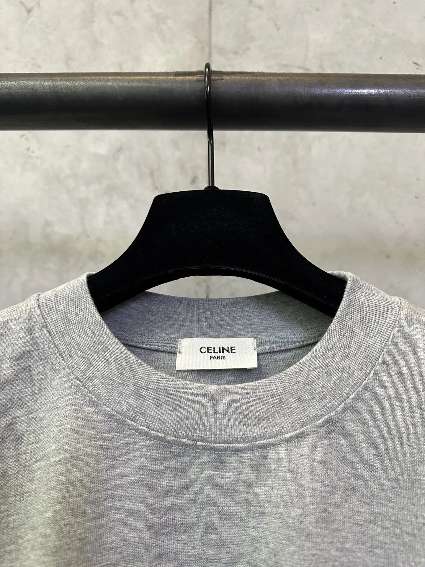 Triomphe Logo Heavyweight Cotton T-Shirt D22012466 — view 7