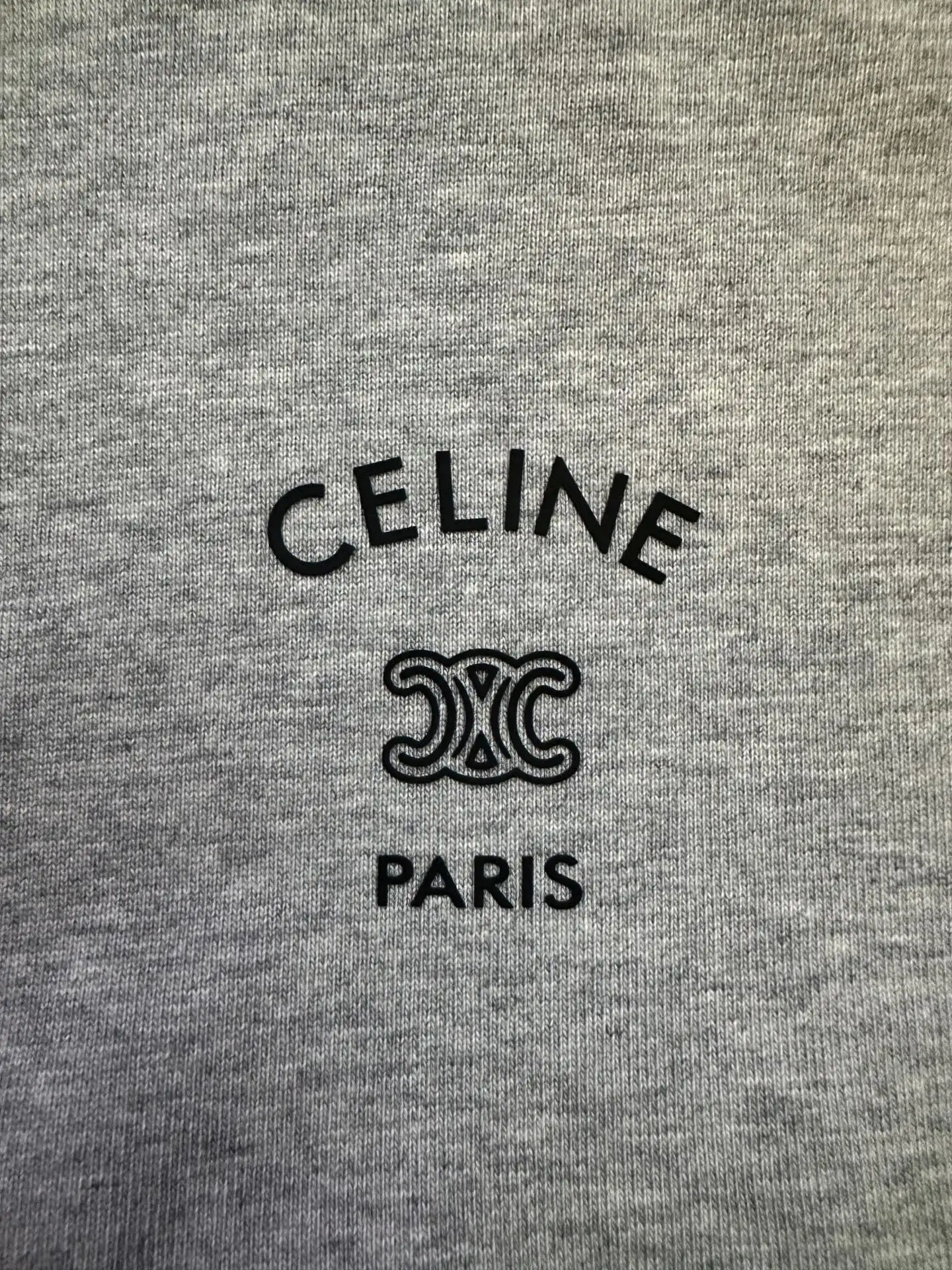 Triomphe Logo Heavyweight Cotton T-Shirt D22012466 — view 8