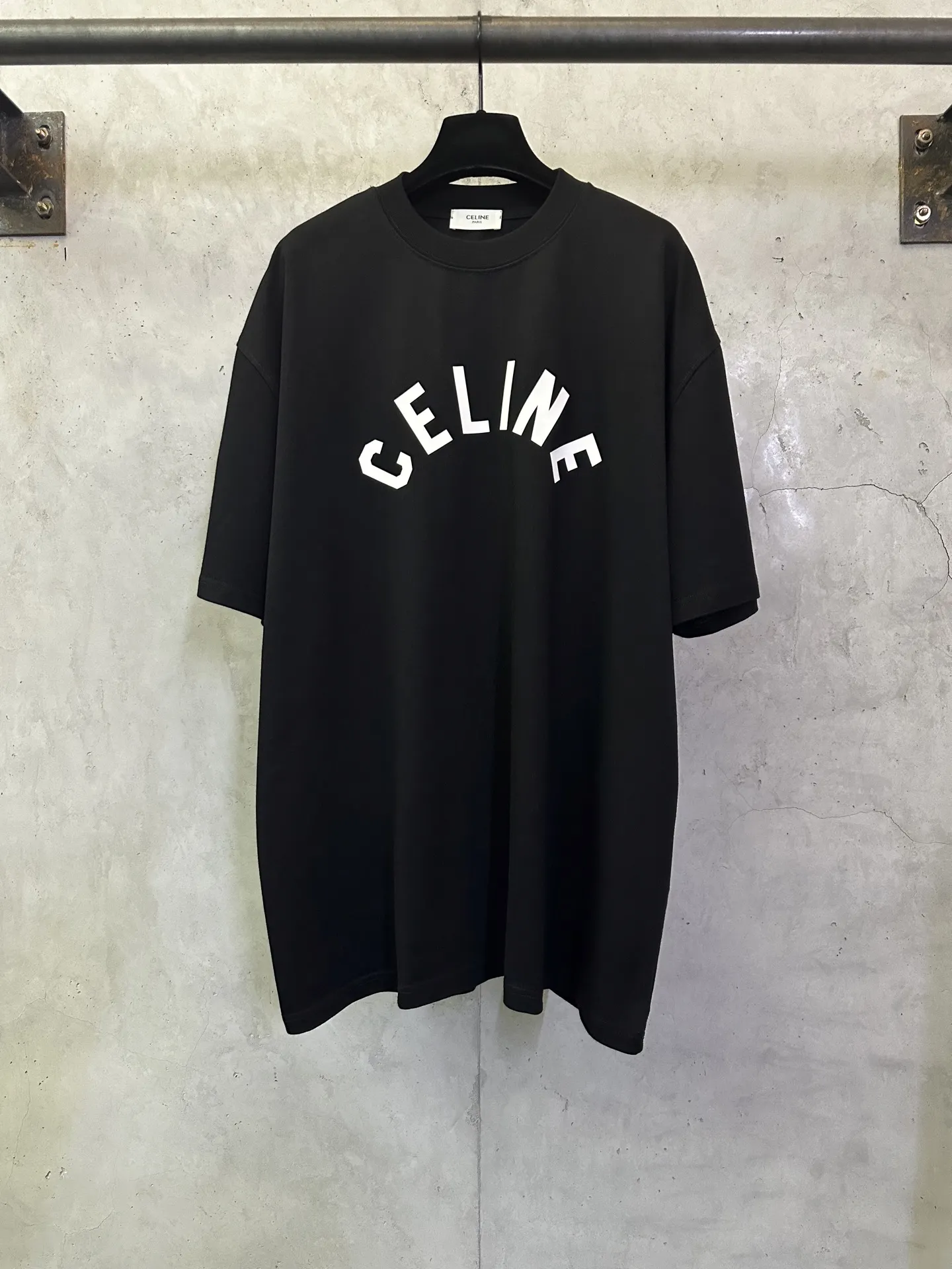 Logo-Print Heavyweight Cotton T-Shirt D22012458