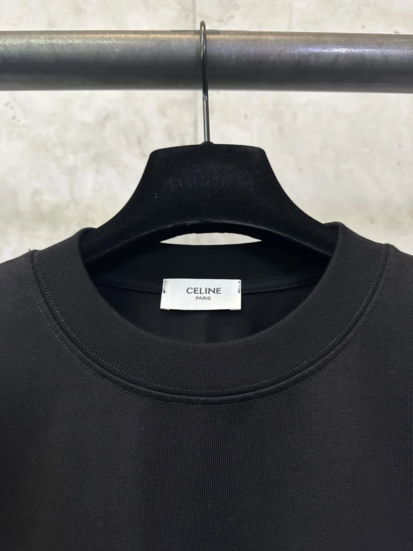Logo-Print Heavyweight Cotton T-Shirt D22012458 — view 7