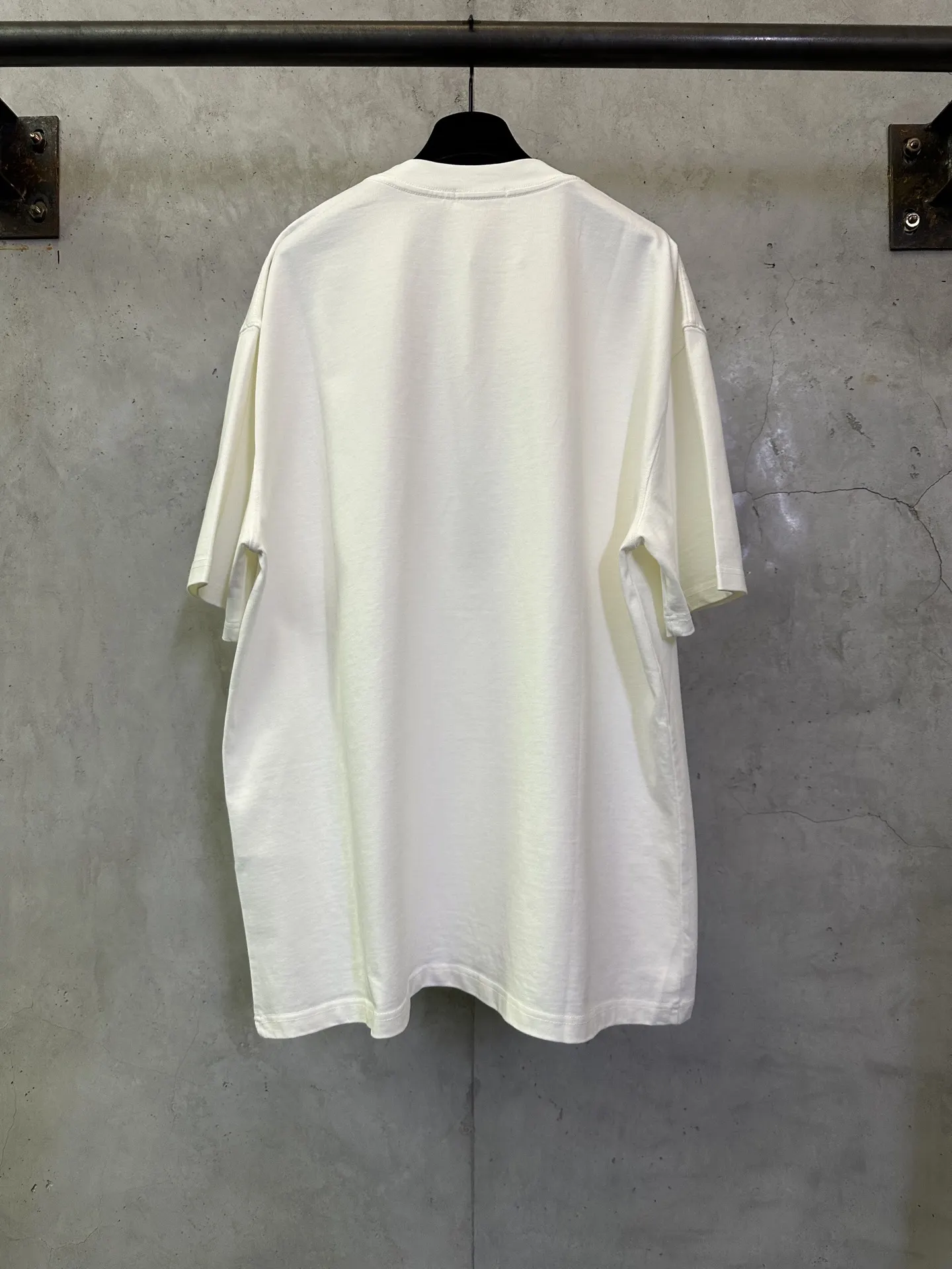 Dog Print Heavyweight Cotton T-Shirt D22012429 — view 2