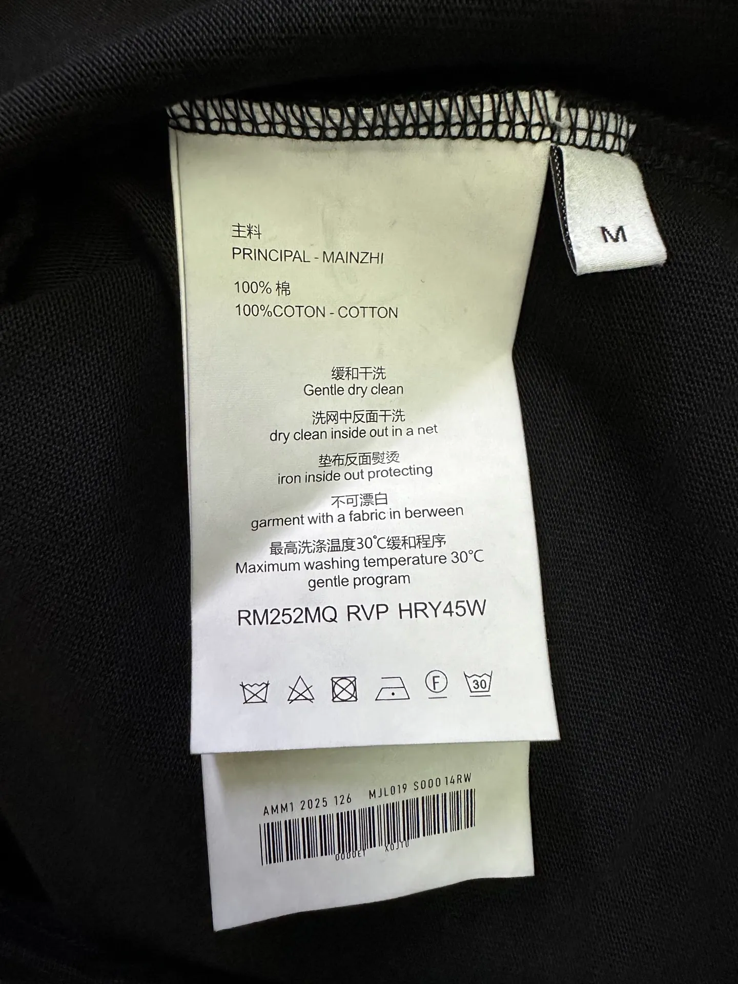 Logo Graphic Heavyweight Cotton T-Shirt D22012471 — view 9
