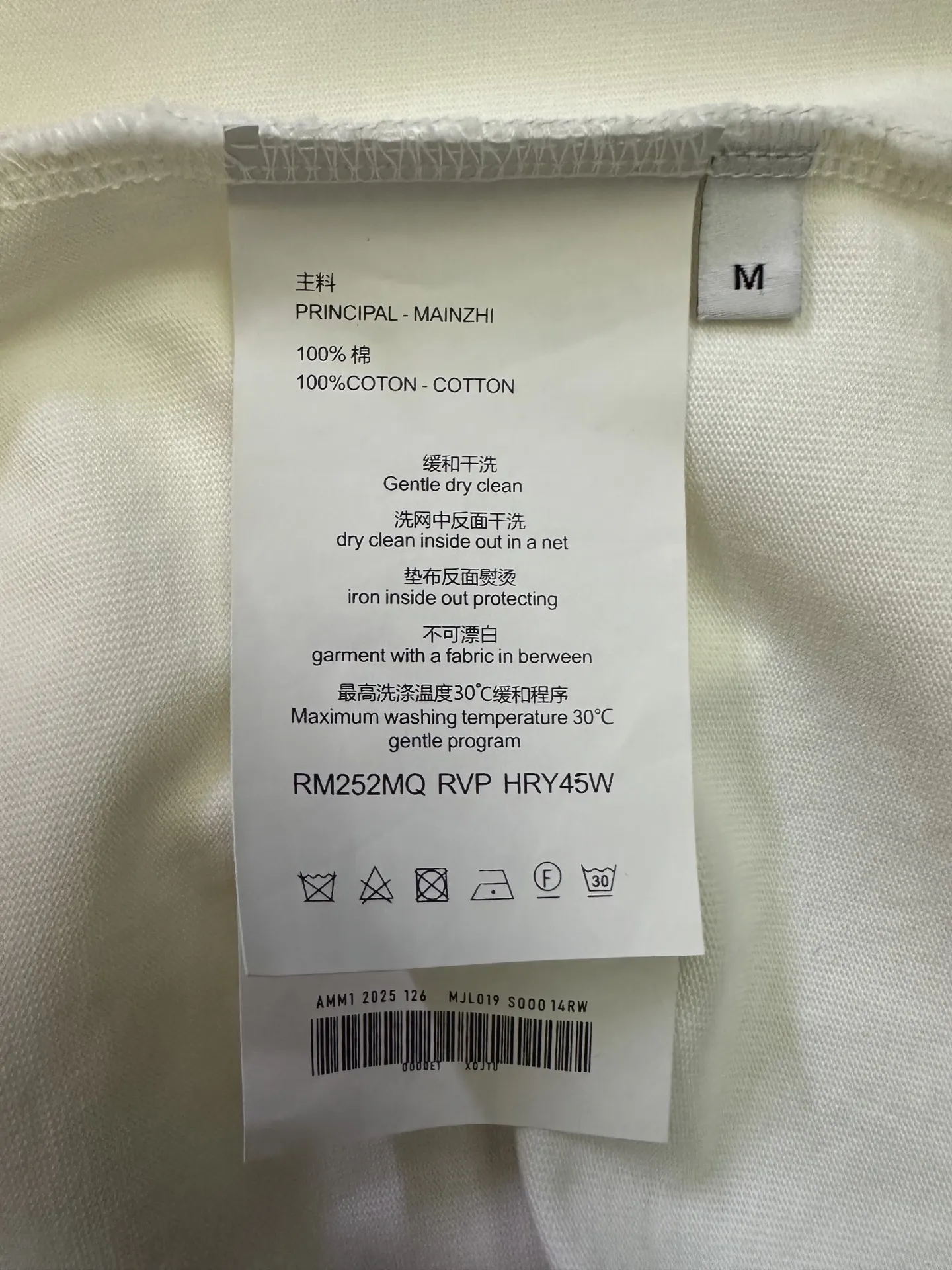 Logo Graphic Heavyweight Cotton T-Shirt D22012470 — view 9