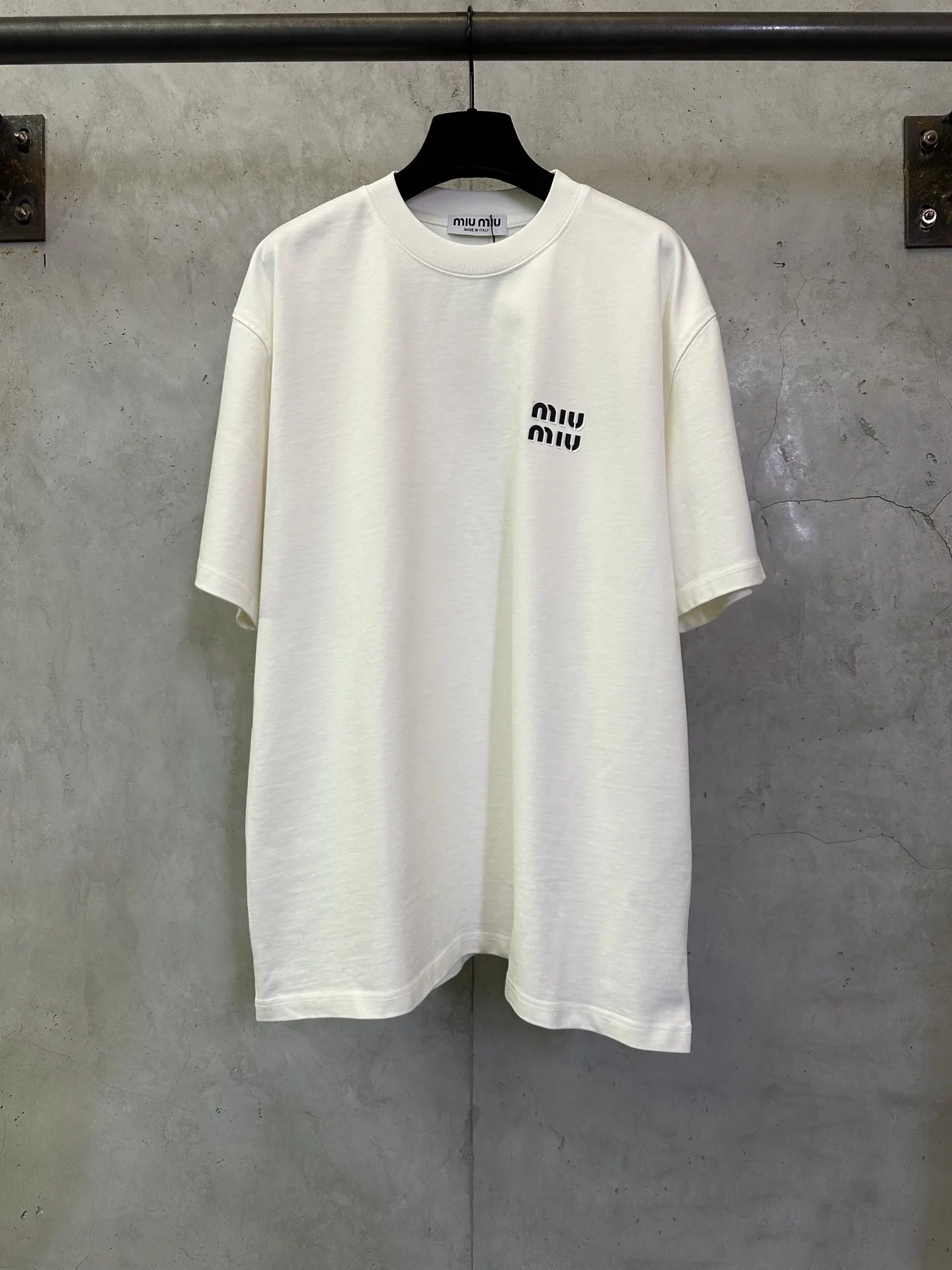 Logo-Print Heavyweight Cotton T-Shirt D22012430