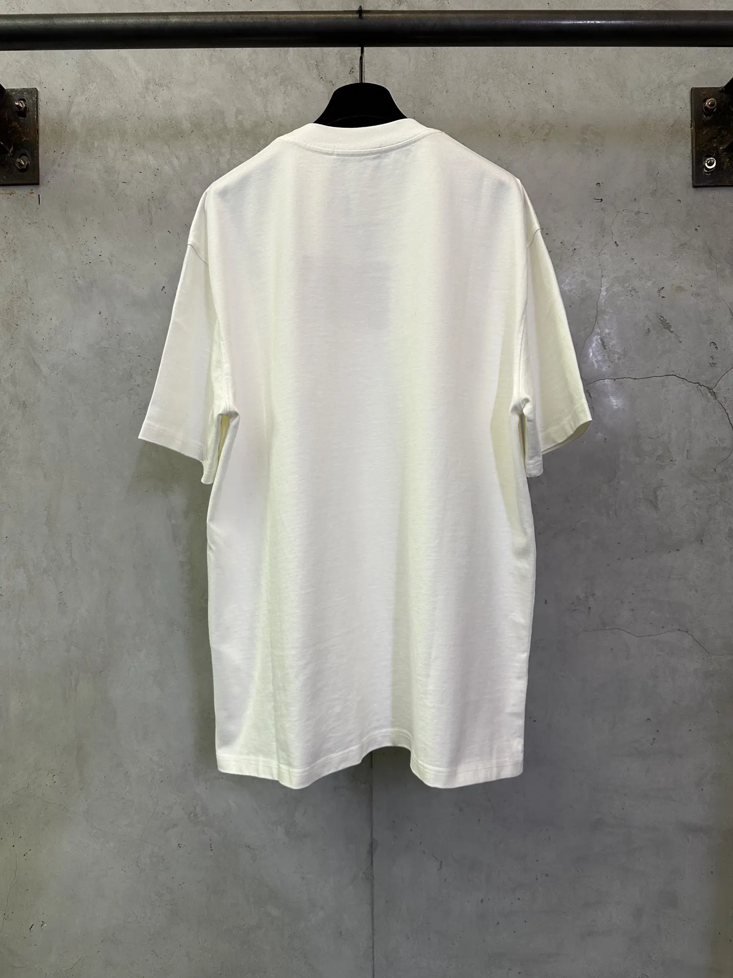 Logo-Print Heavyweight Cotton T-Shirt D22012430 — view 2