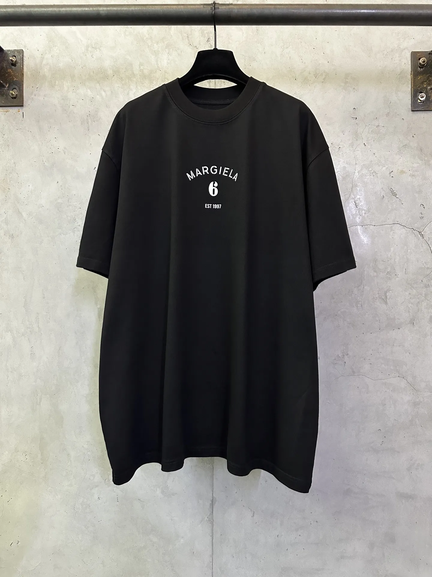 MM6 Maison Margiela Logo Print Heavyweight Cotton T-Shirt D22012482