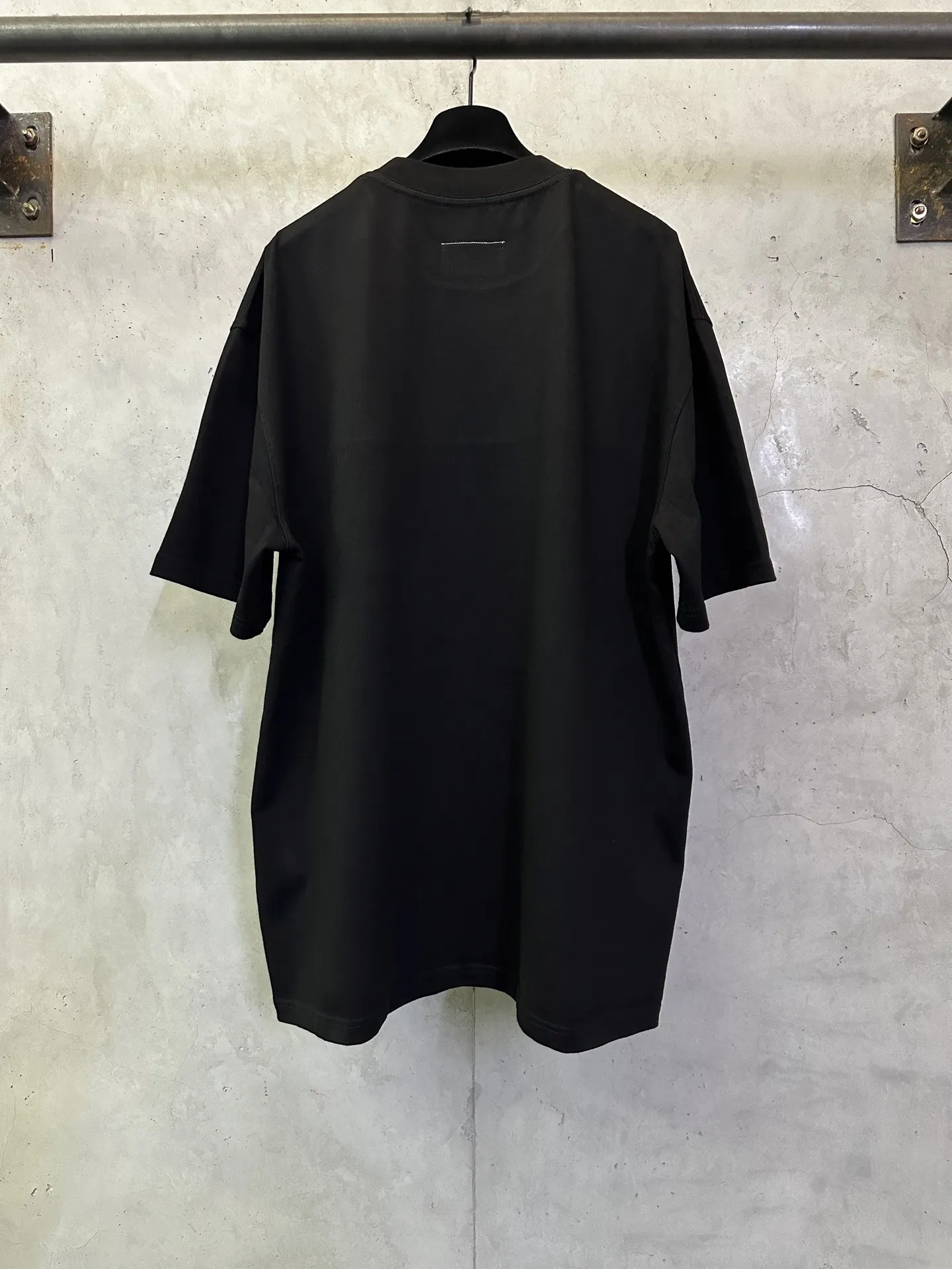 MM6 Maison Margiela Logo Print Heavyweight Cotton T-Shirt D22012482 — view 2