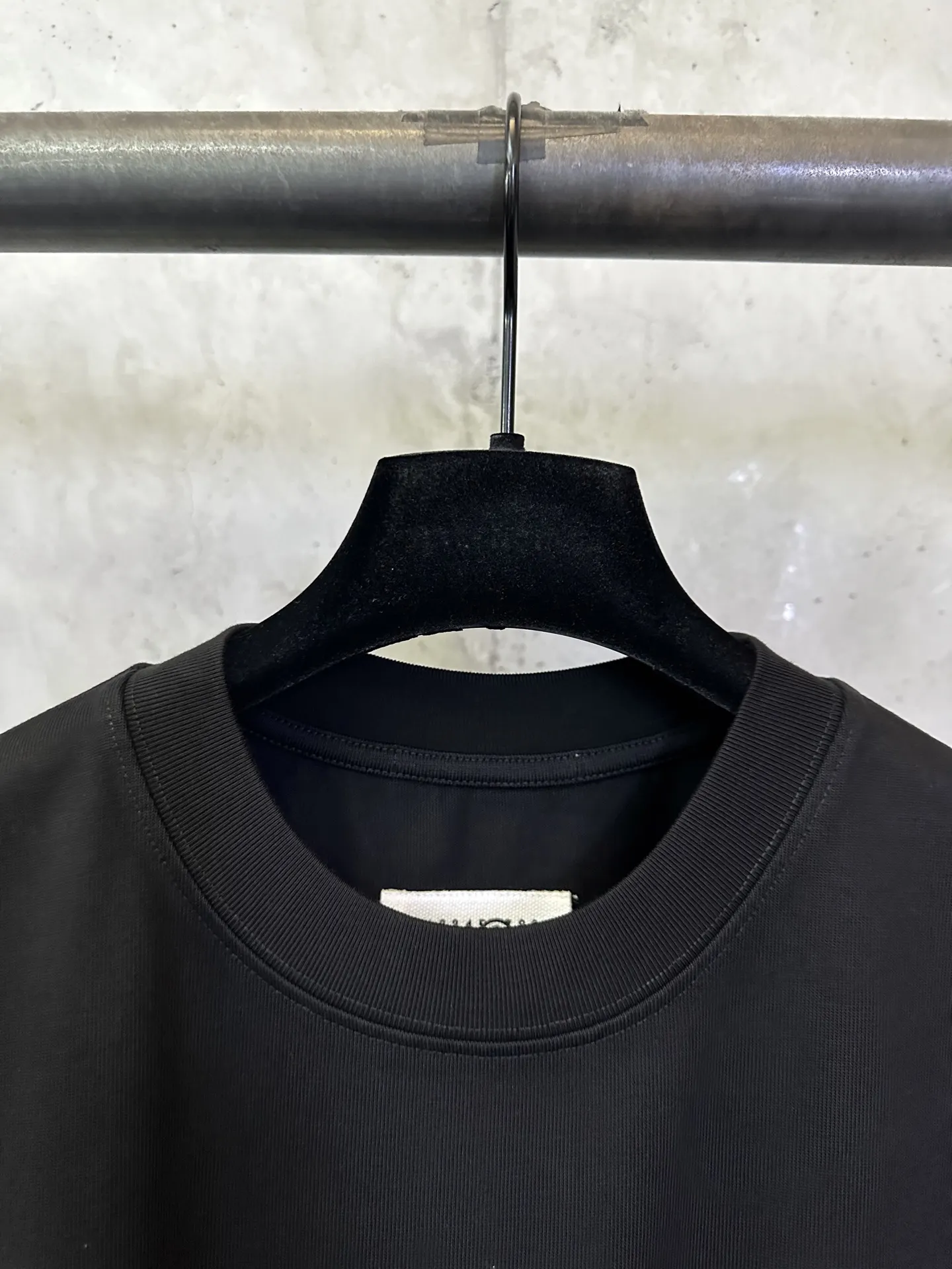 MM6 Maison Margiela Logo Print Heavyweight Cotton T-Shirt D22012482 — view 7