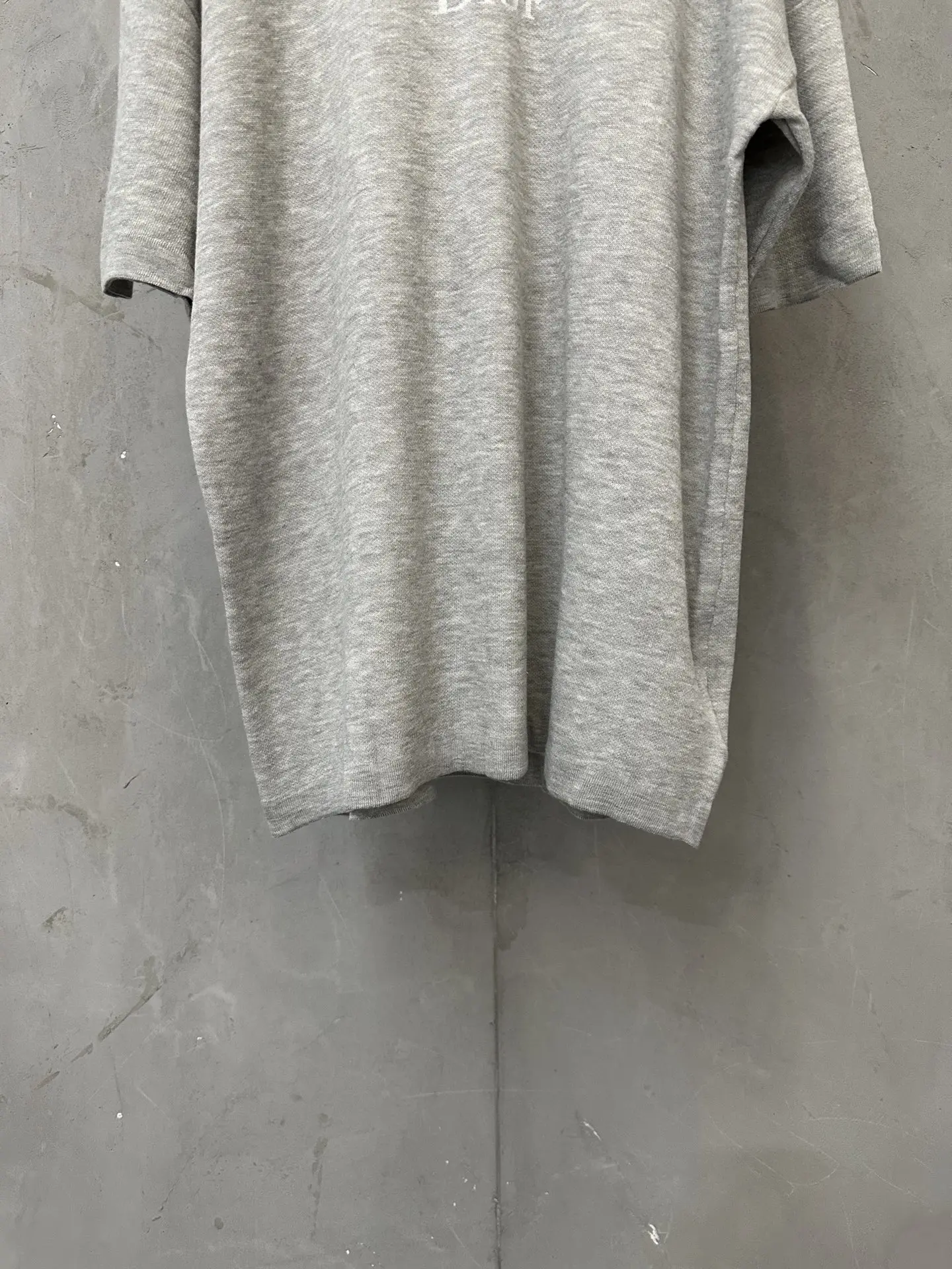 Logo Jacquard Cotton Knit T-Shirt D24018895 — view 4