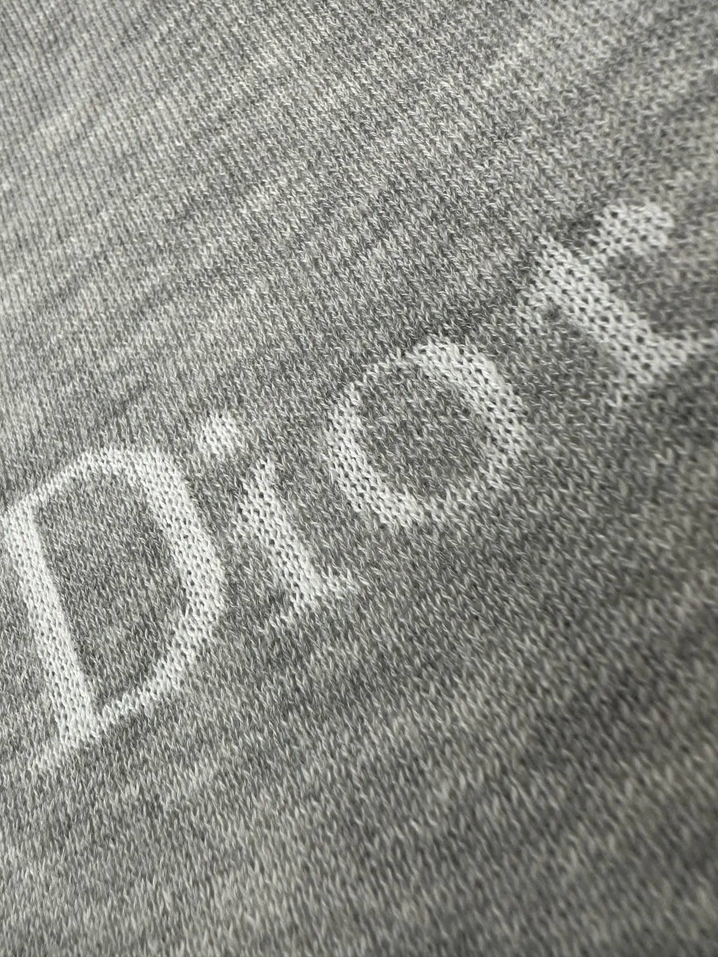 Logo Jacquard Cotton Knit T-Shirt D24018895 — view 8