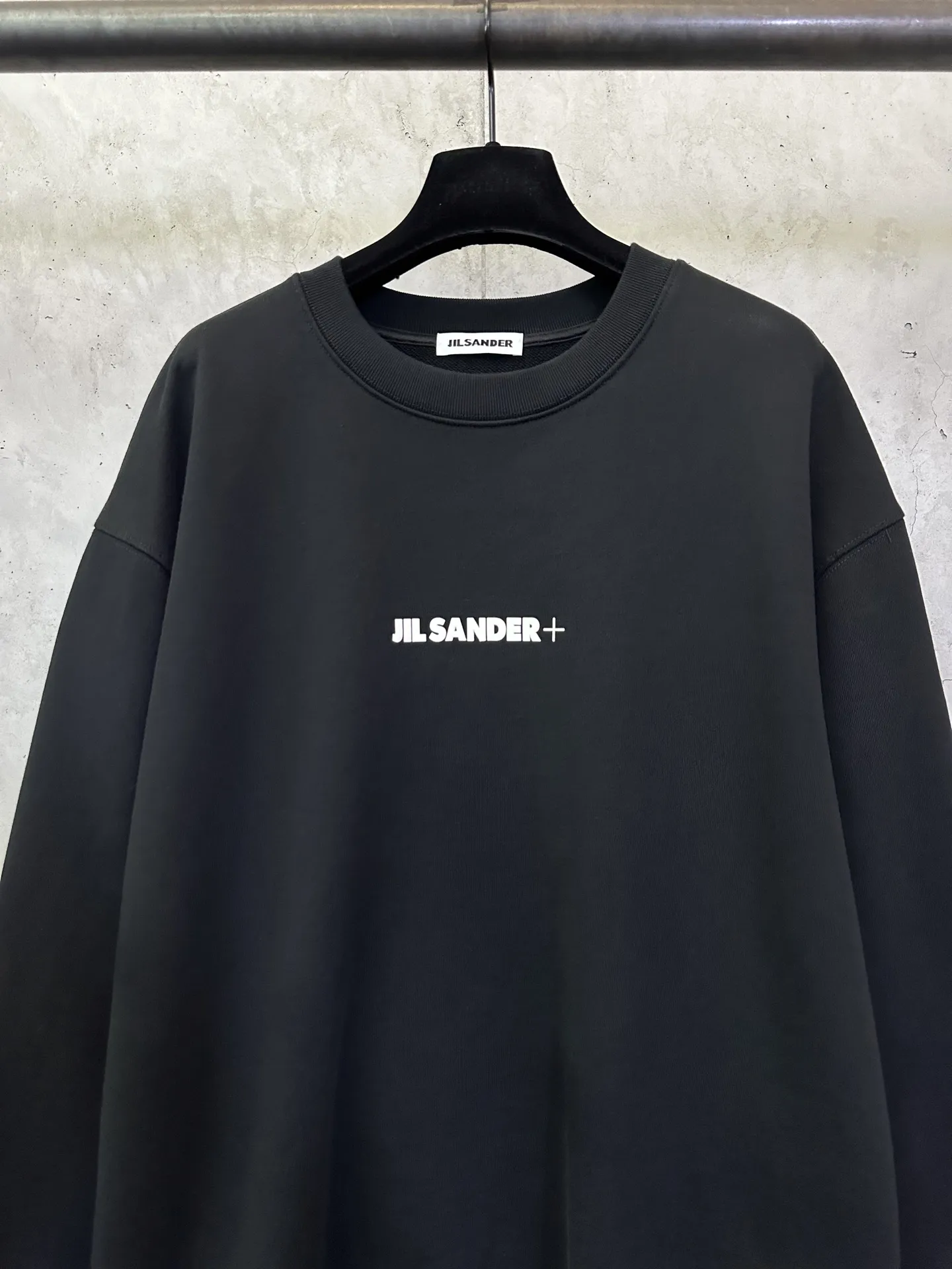 Logo Print Heavyweight Cotton Sweatshirt D24011501 — view 3