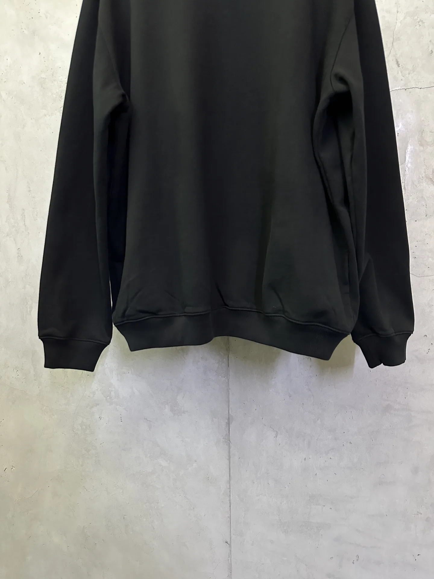 Logo Print Heavyweight Cotton Sweatshirt D24011501 — view 6