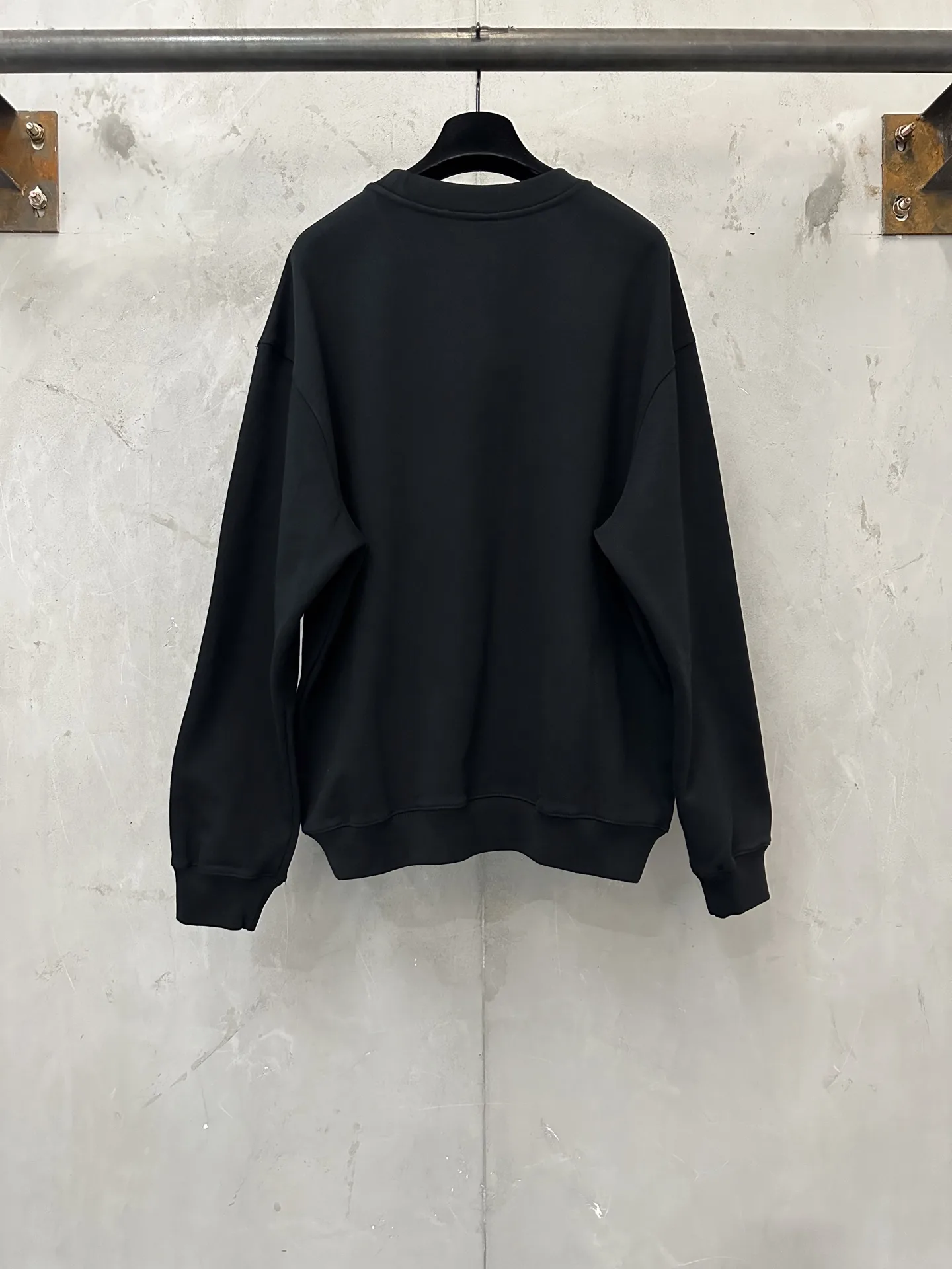 Logo Print Heavyweight Cotton Sweatshirt D25020455 — view 2