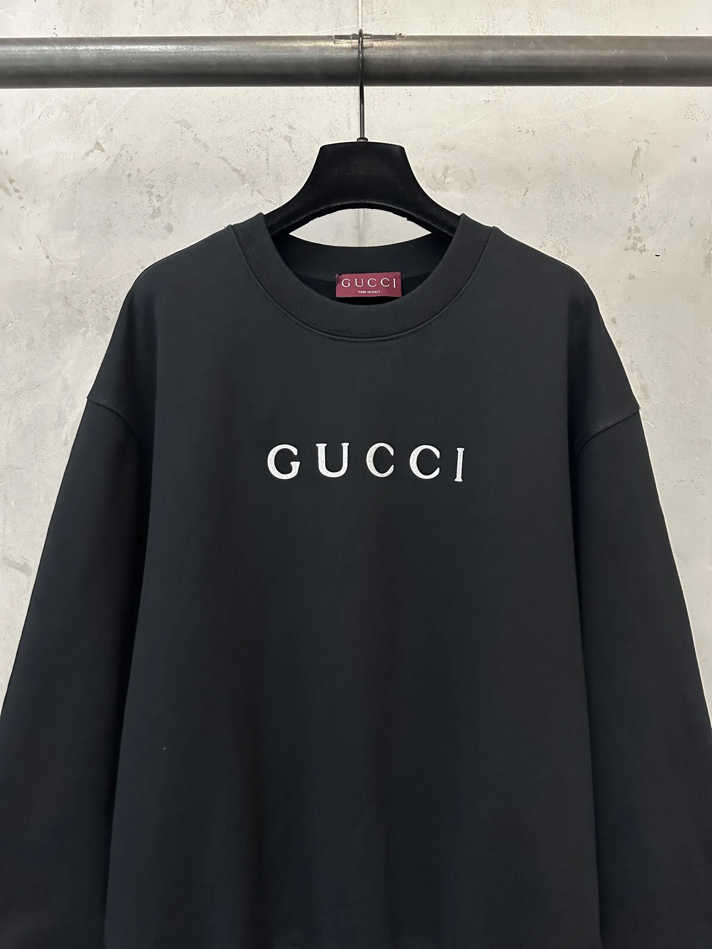 Logo Print Heavyweight Cotton Sweatshirt D25020455 — view 3