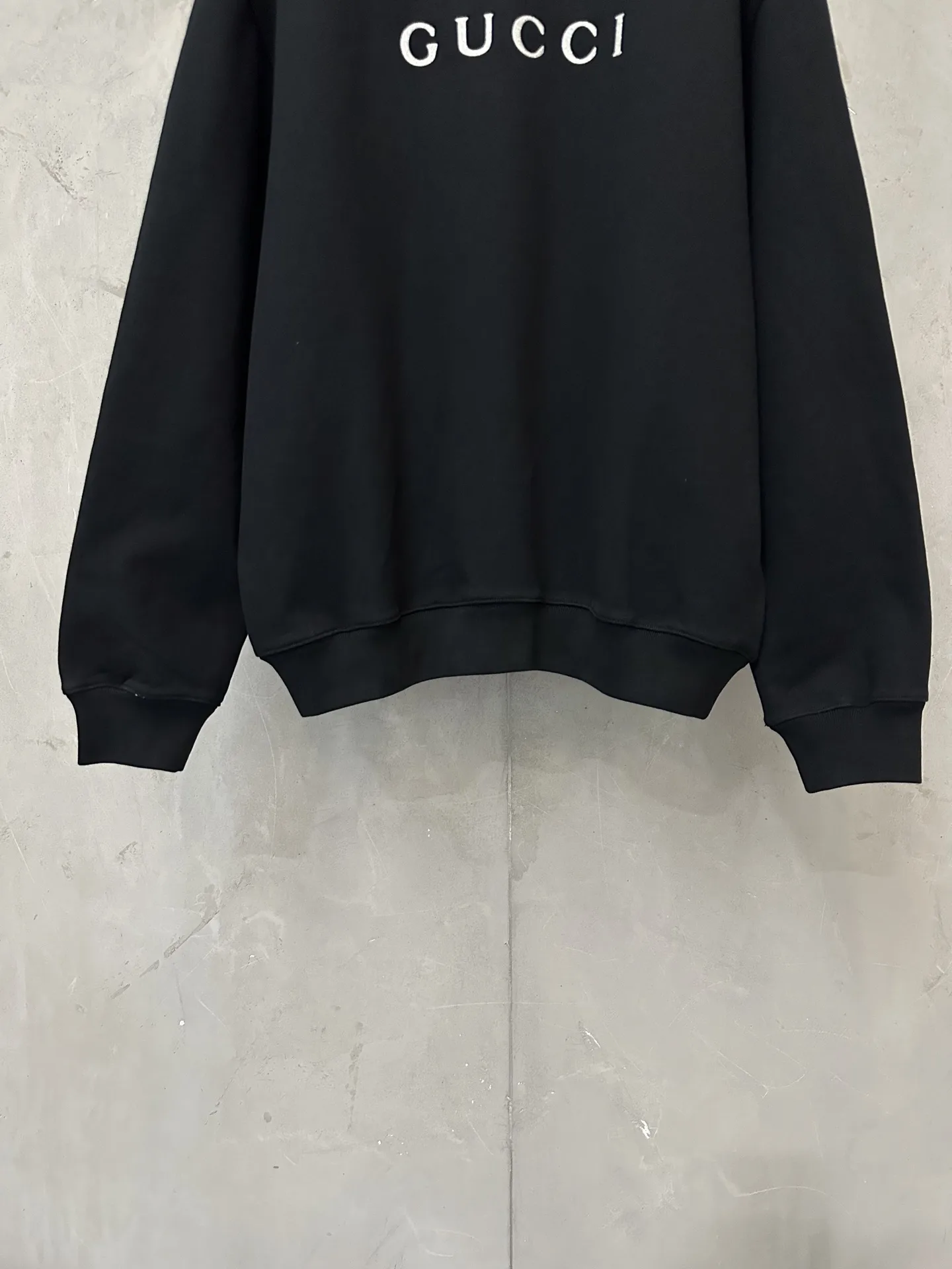 Logo Print Heavyweight Cotton Sweatshirt D25020455 — view 4