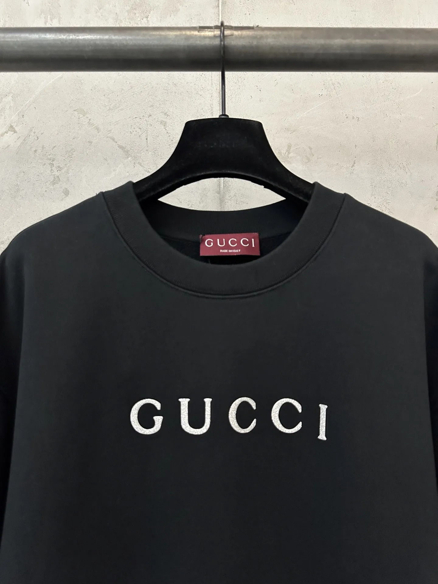 Logo Print Heavyweight Cotton Sweatshirt D25020455 — view 5