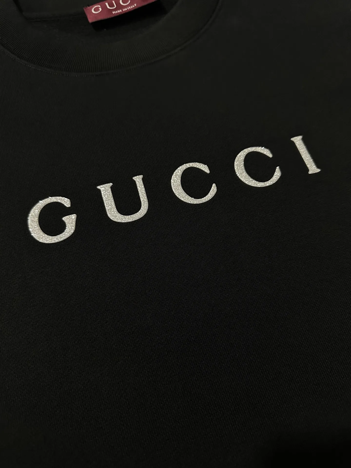 Logo Print Heavyweight Cotton Sweatshirt D25020455 — view 7