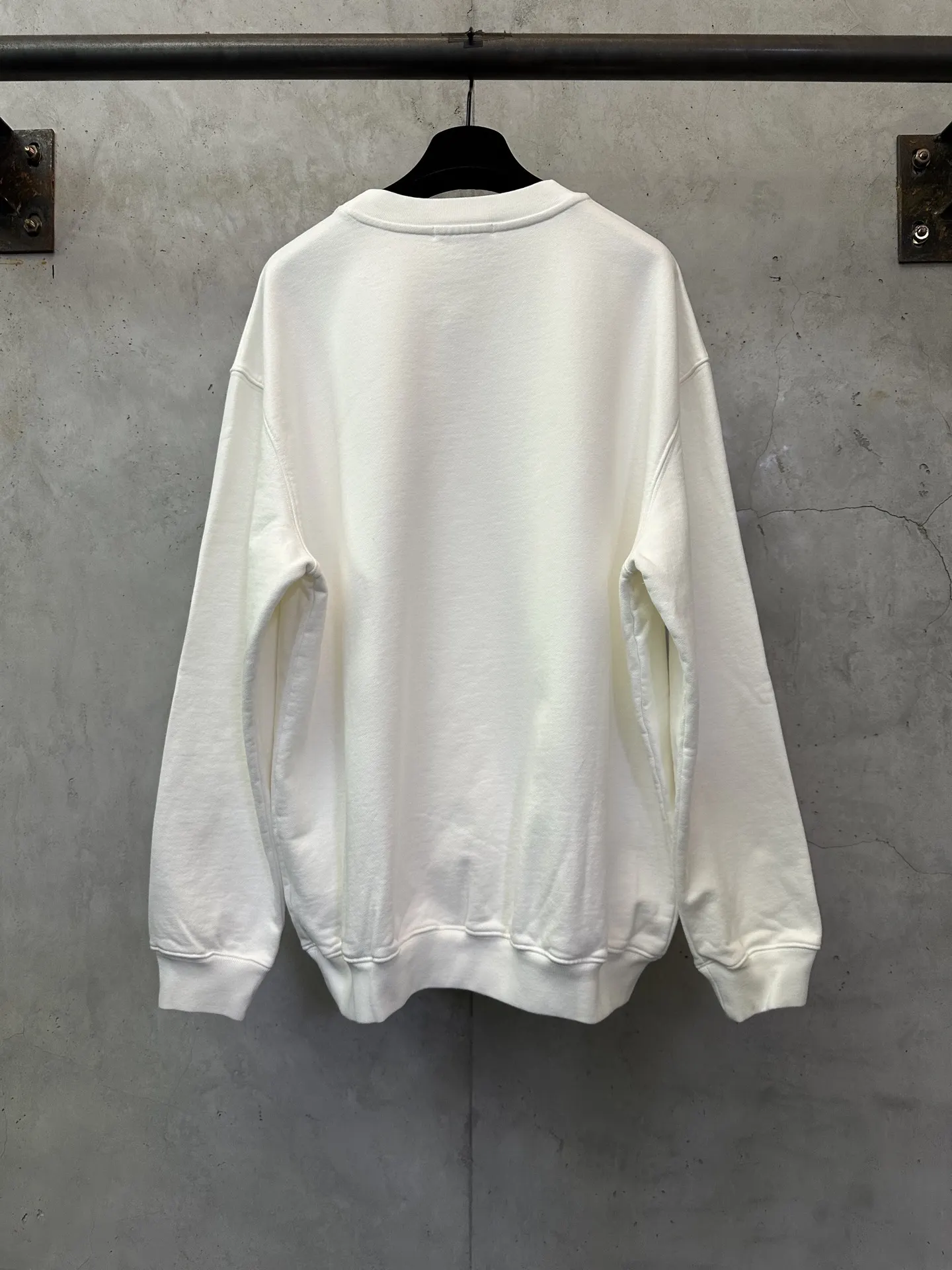 Logo Print Heavyweight Cotton Sweatshirt D25023104 — view 2