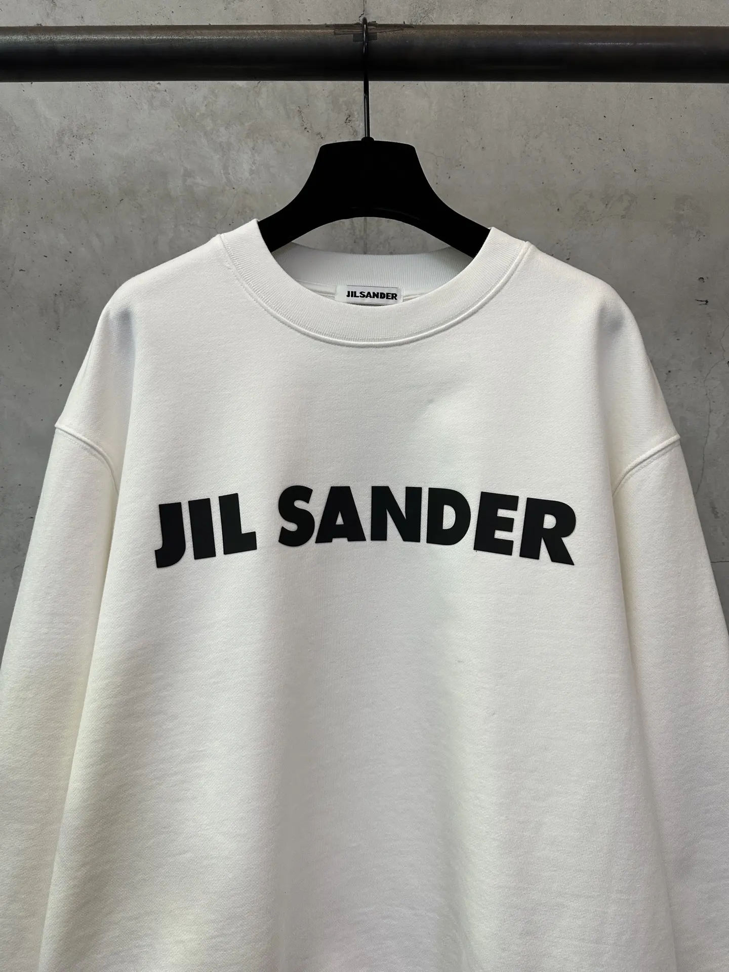 Logo Print Heavyweight Cotton Sweatshirt D25023104 — view 3
