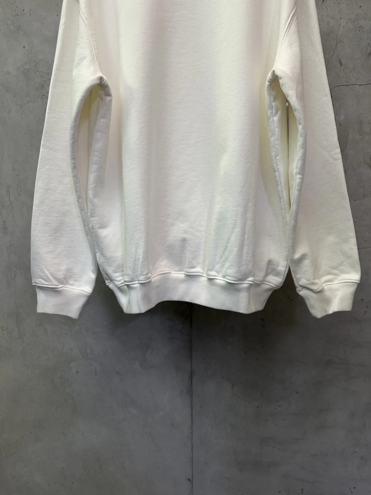 Logo Print Heavyweight Cotton Sweatshirt D25023104 — view 6