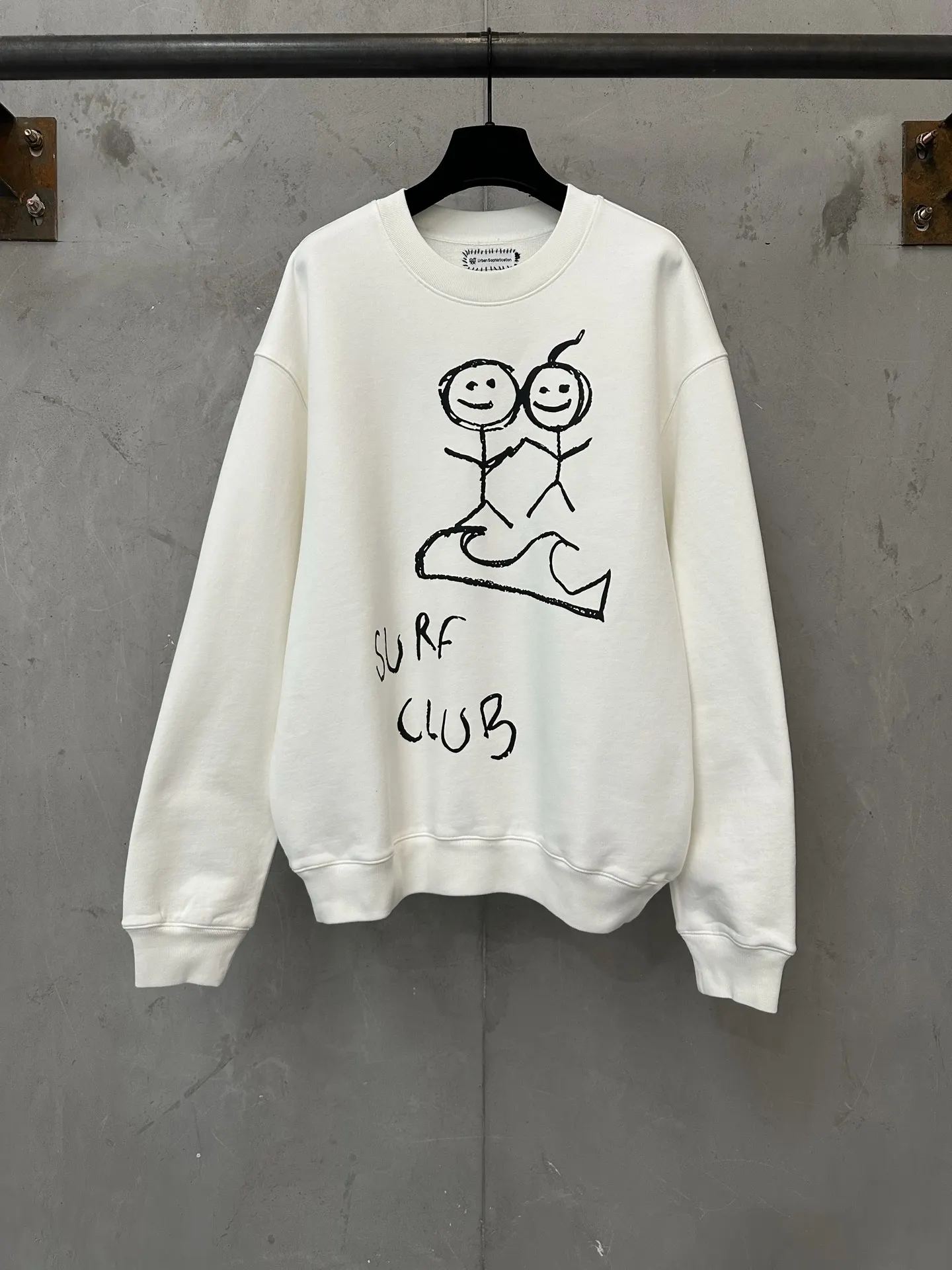 Urban Sophistication Surf Club Graphic Sweatshirt D26018827