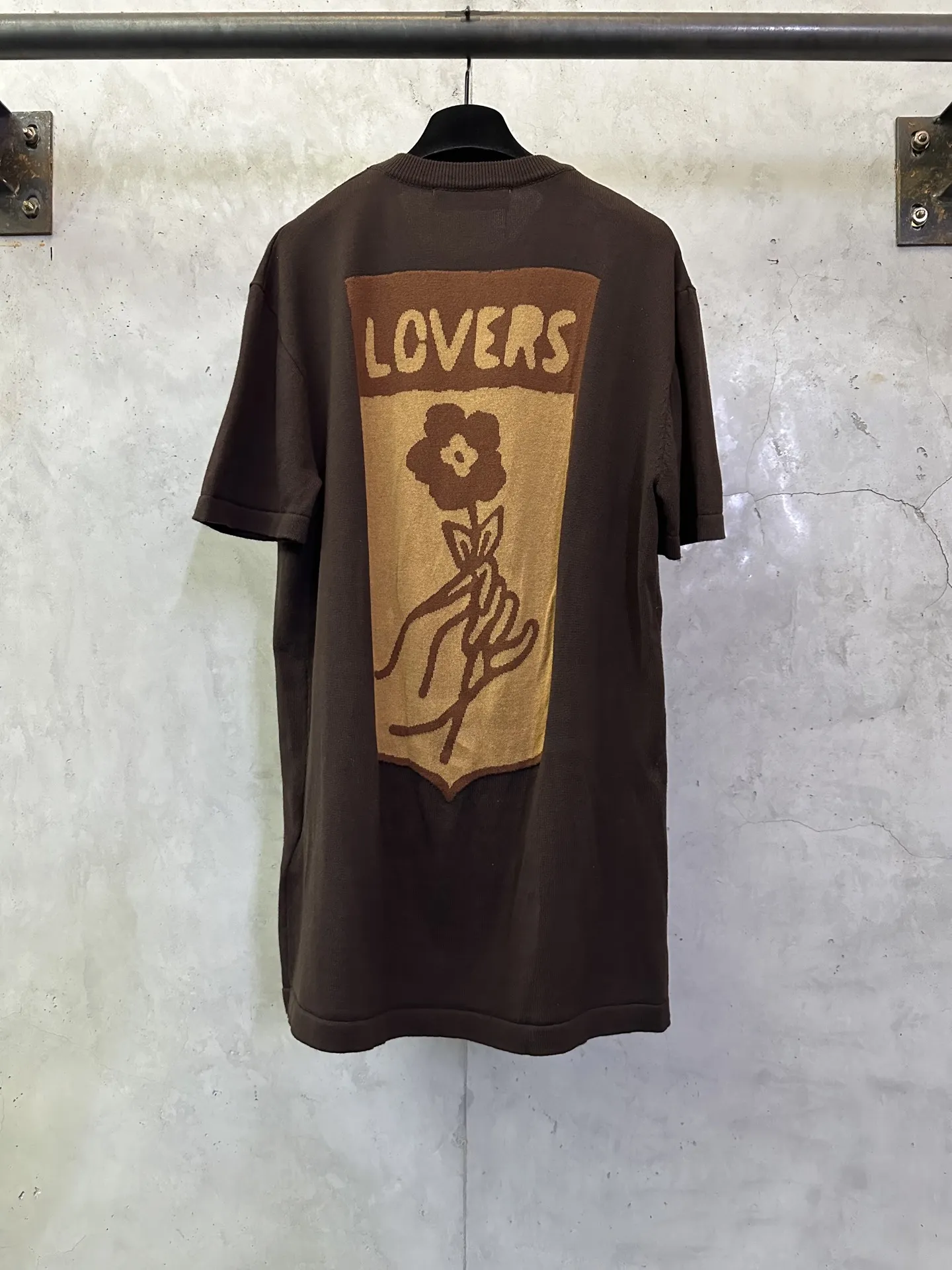 Trunk Jacquard Cotton Knit T-Shirt D27012485 — view 2