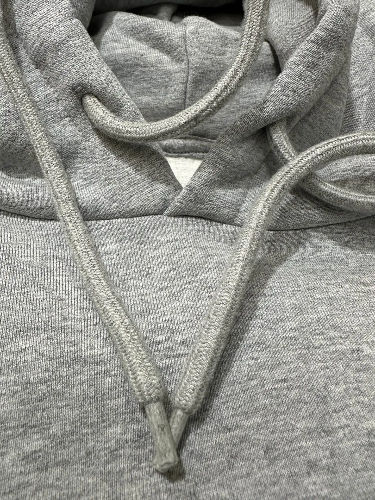 MM6 Logo Print Loopback Cotton Hoodie D27020657 — view 9