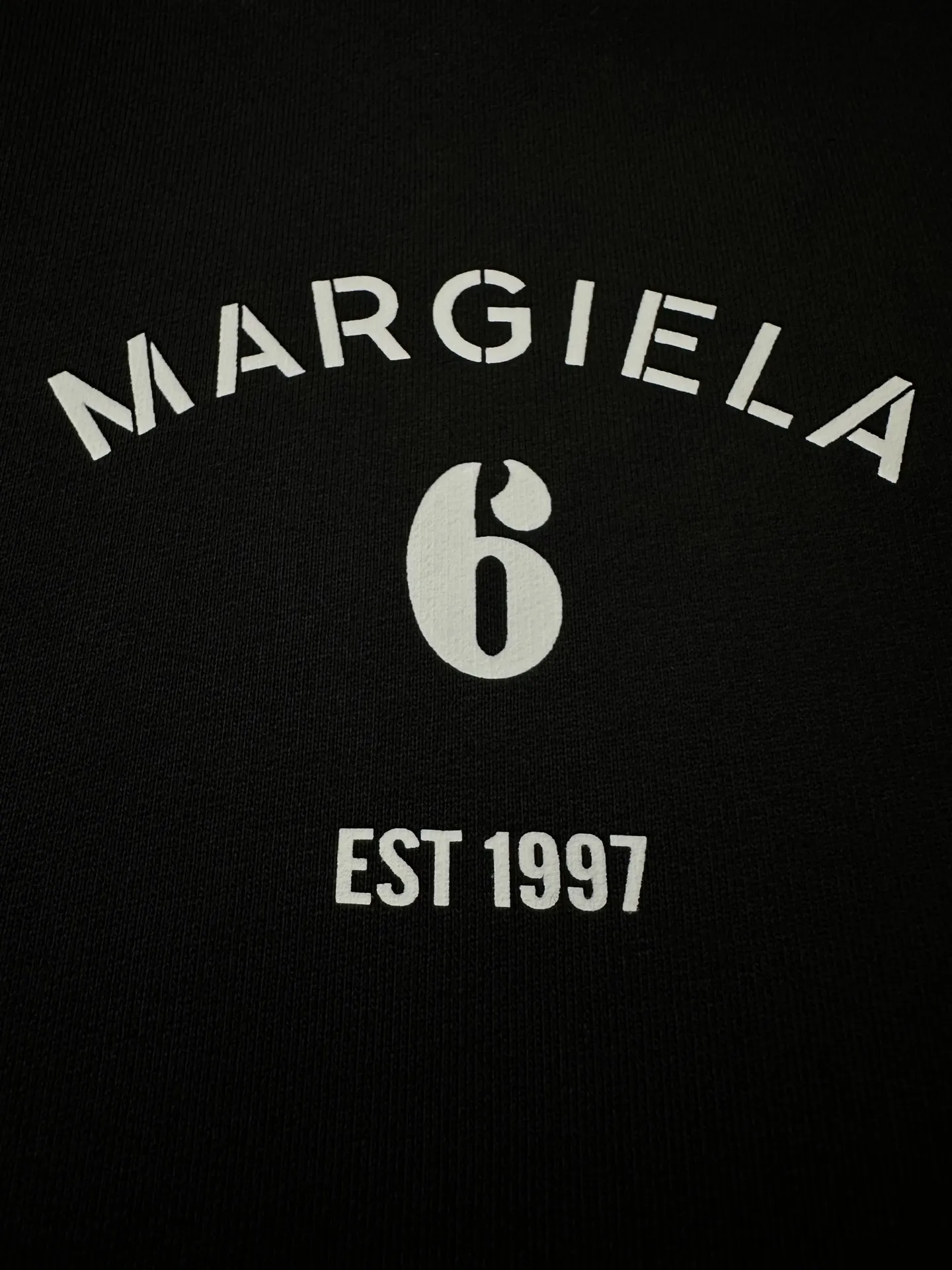 MM6 Maison Margiela Number 6 Logo Hoodie D27020656 — view 8
